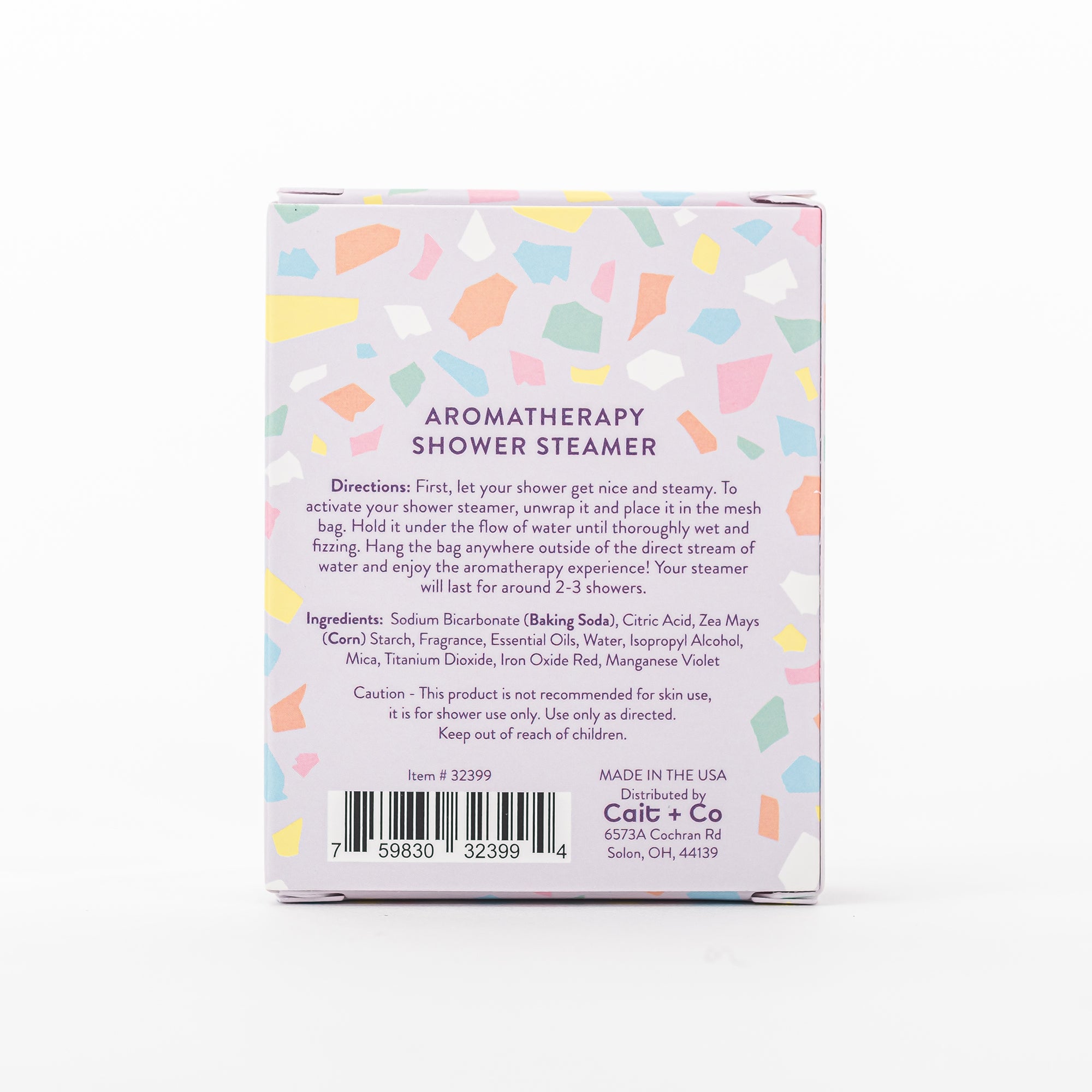 Amethyst - Aromatherapy Shower Steamer