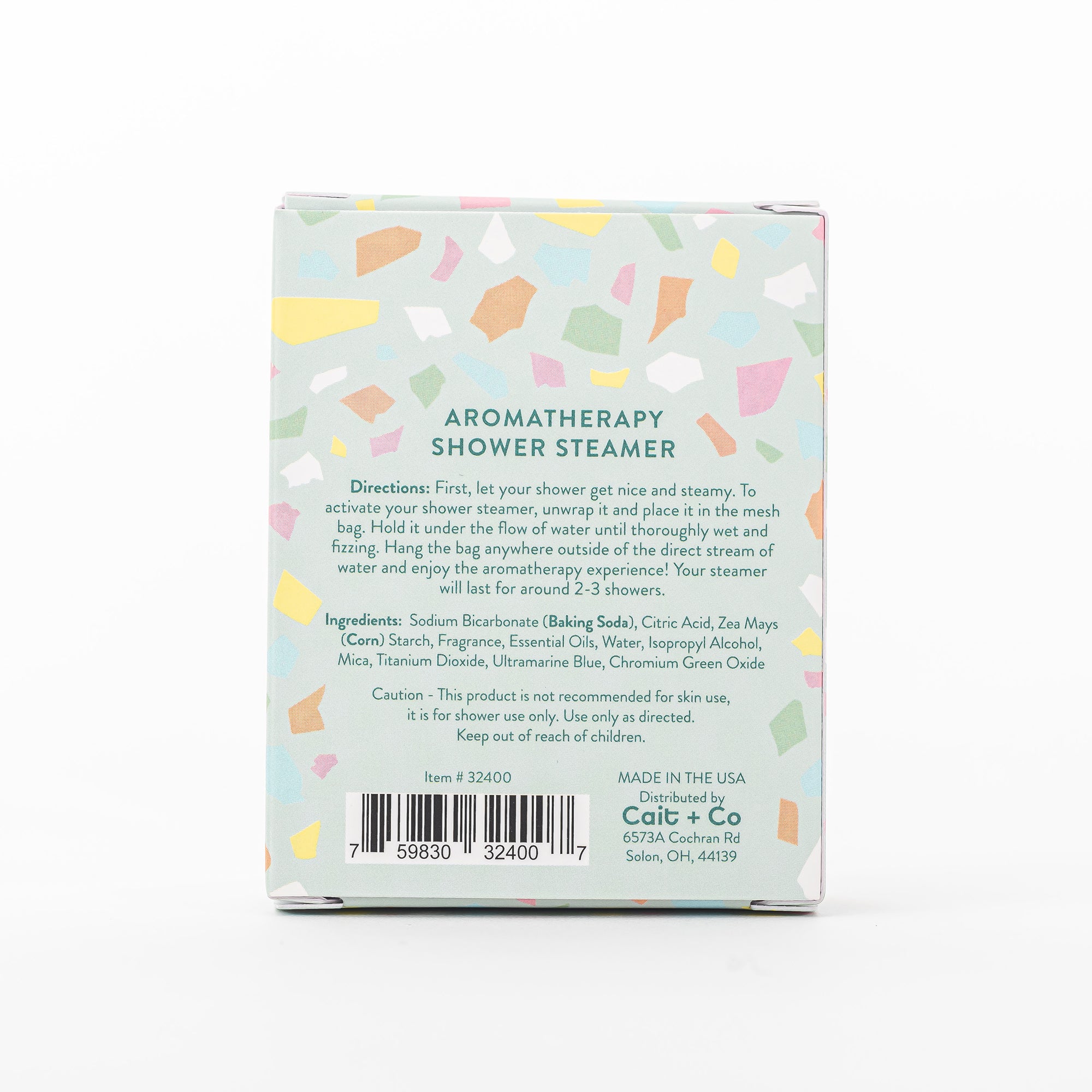 Turquoise - Aromatherapy Shower Steamer