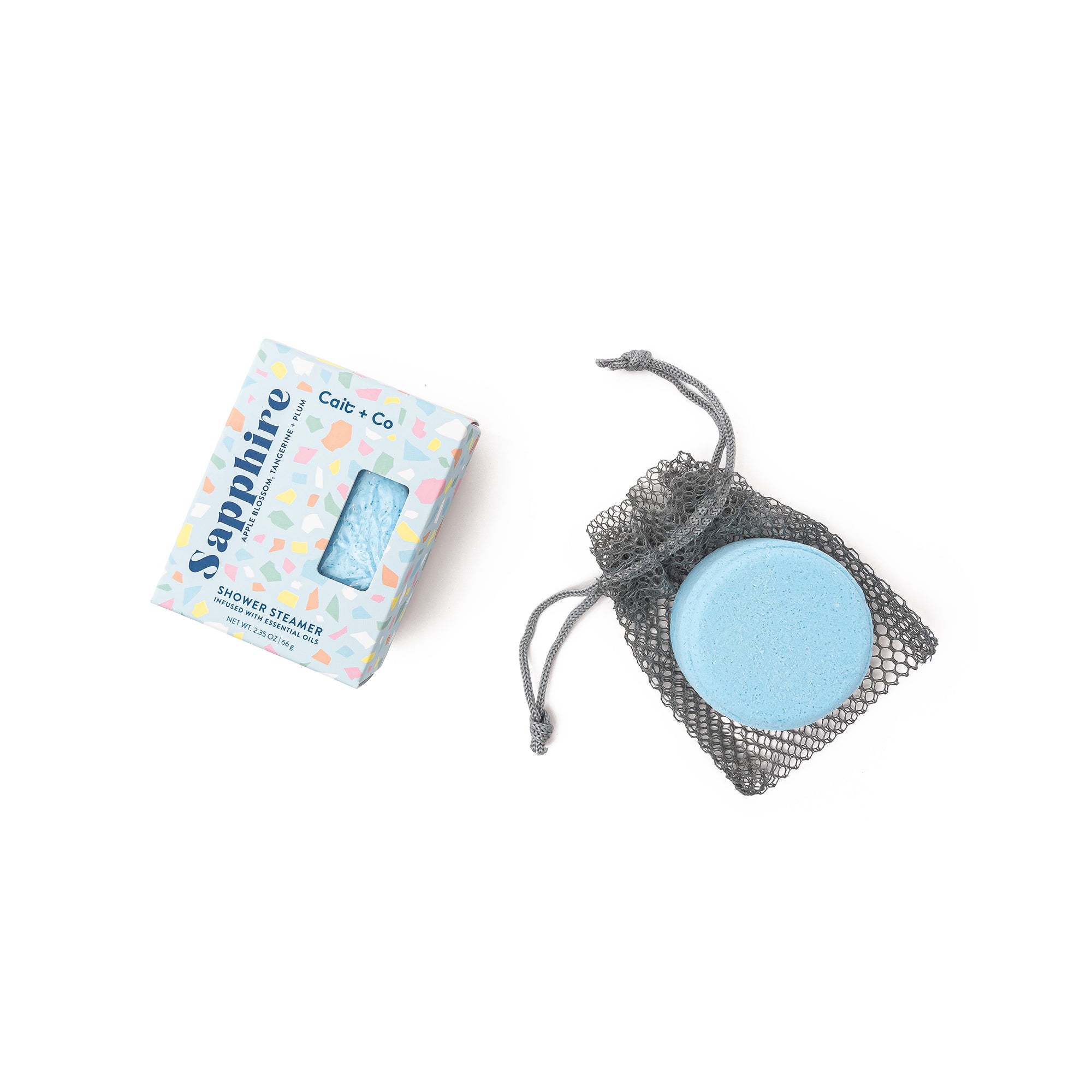 Sapphire - Aromatherapy Shower Steamer Cube Display
