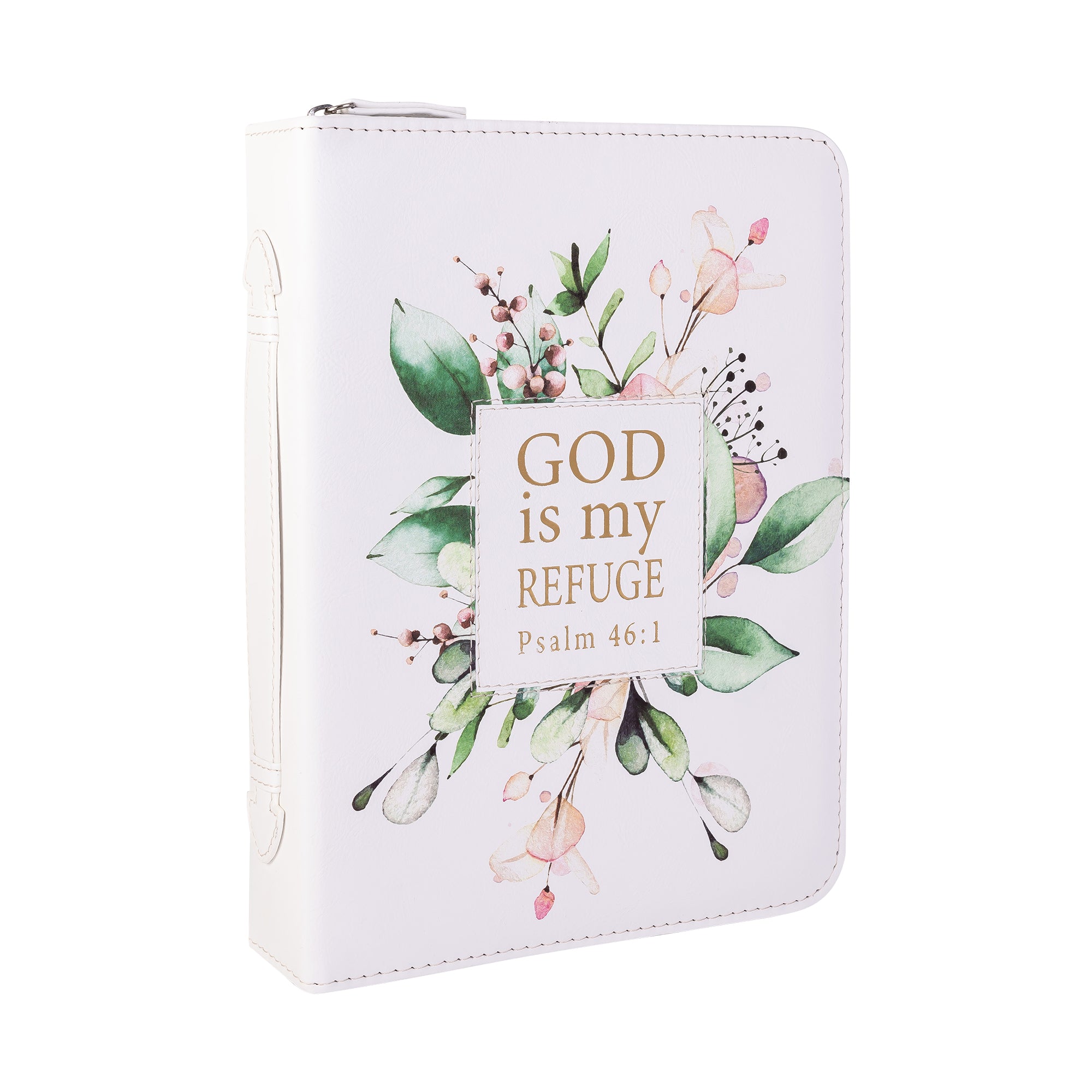 Divine Details: Bible Cover - Watercolor Flower Refuge