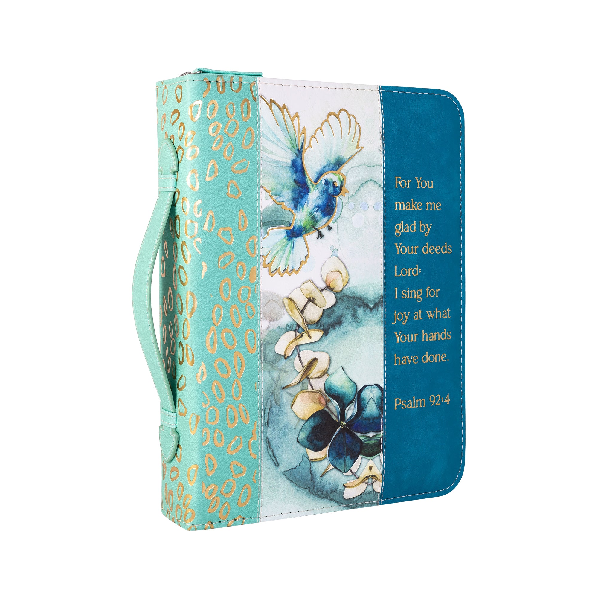 Divine Details: Bible Cover - Watercolor Flower Bird