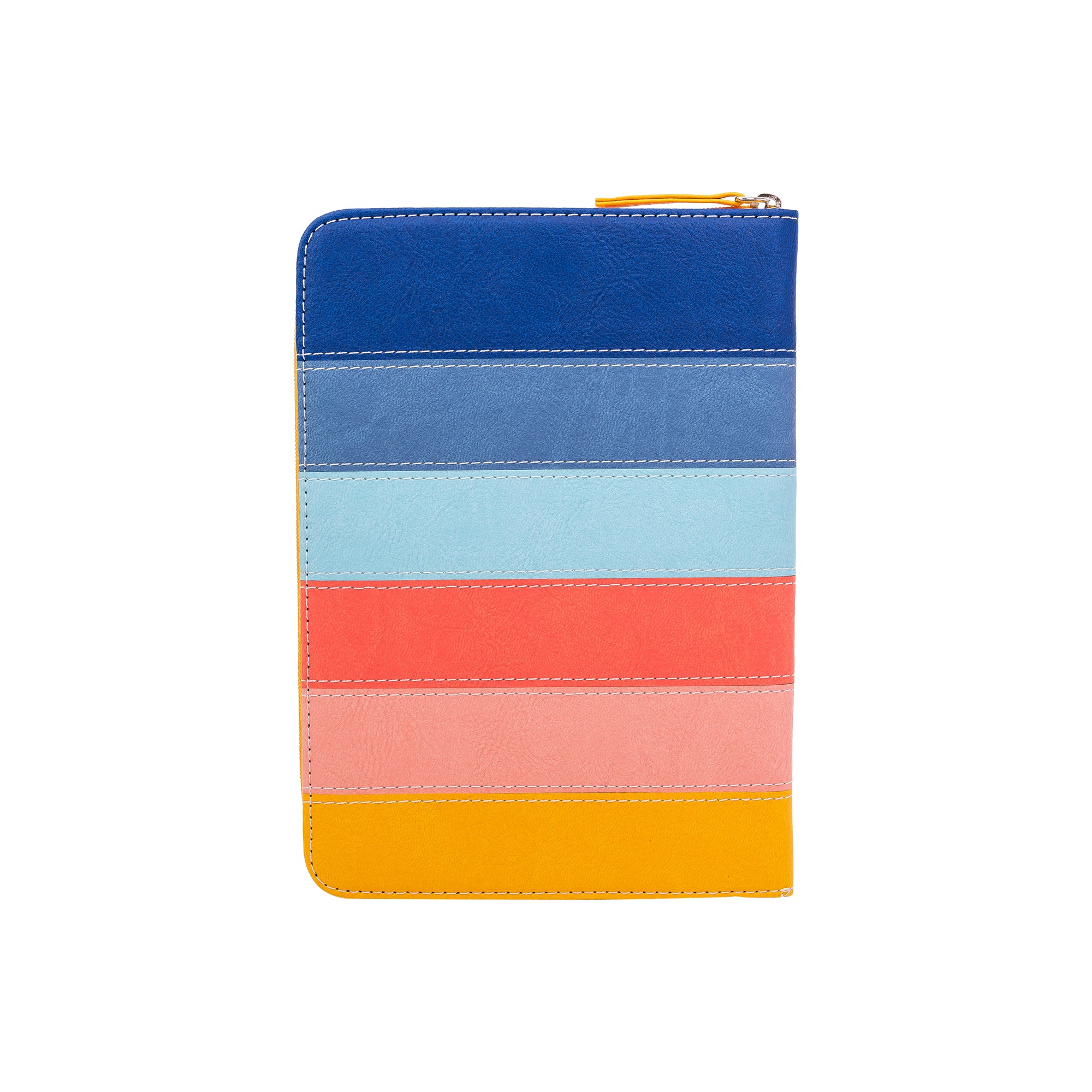 Zippered Journal: Modern Rainbow