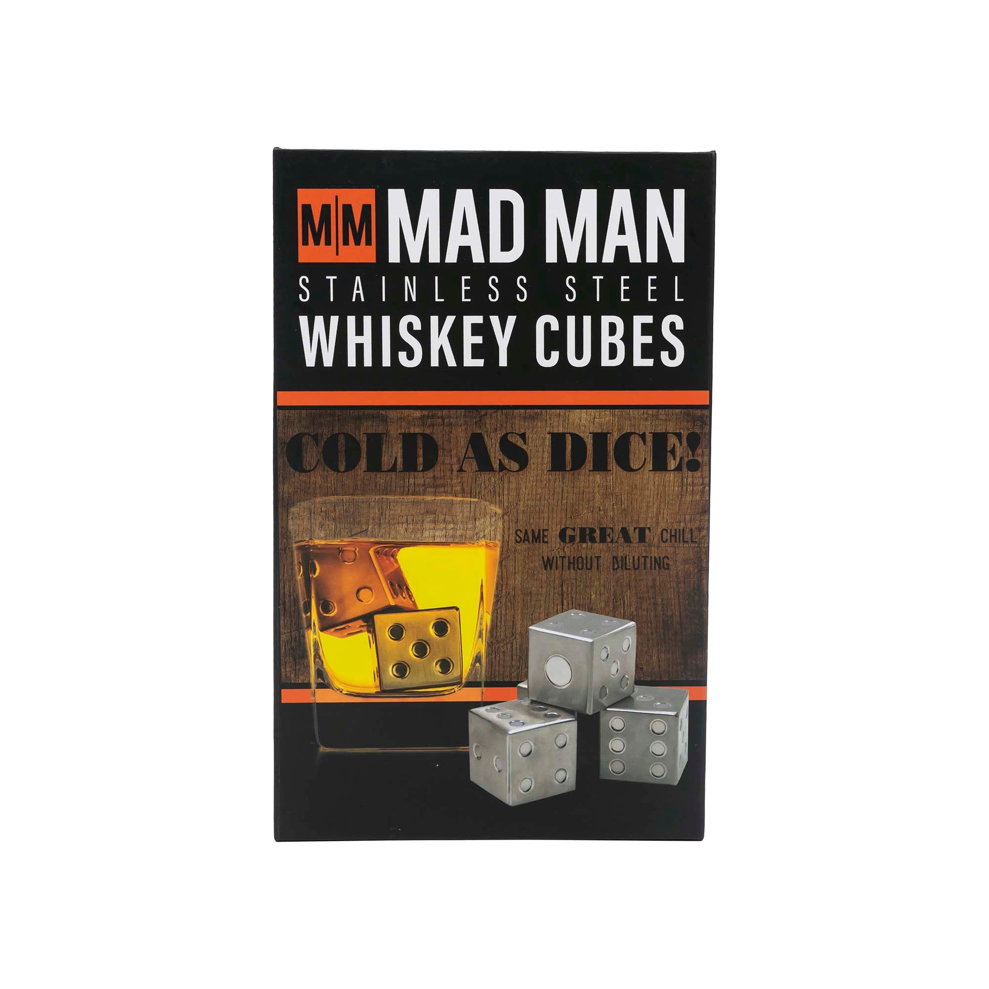 Cold as Dice! Whiskey Cubes
