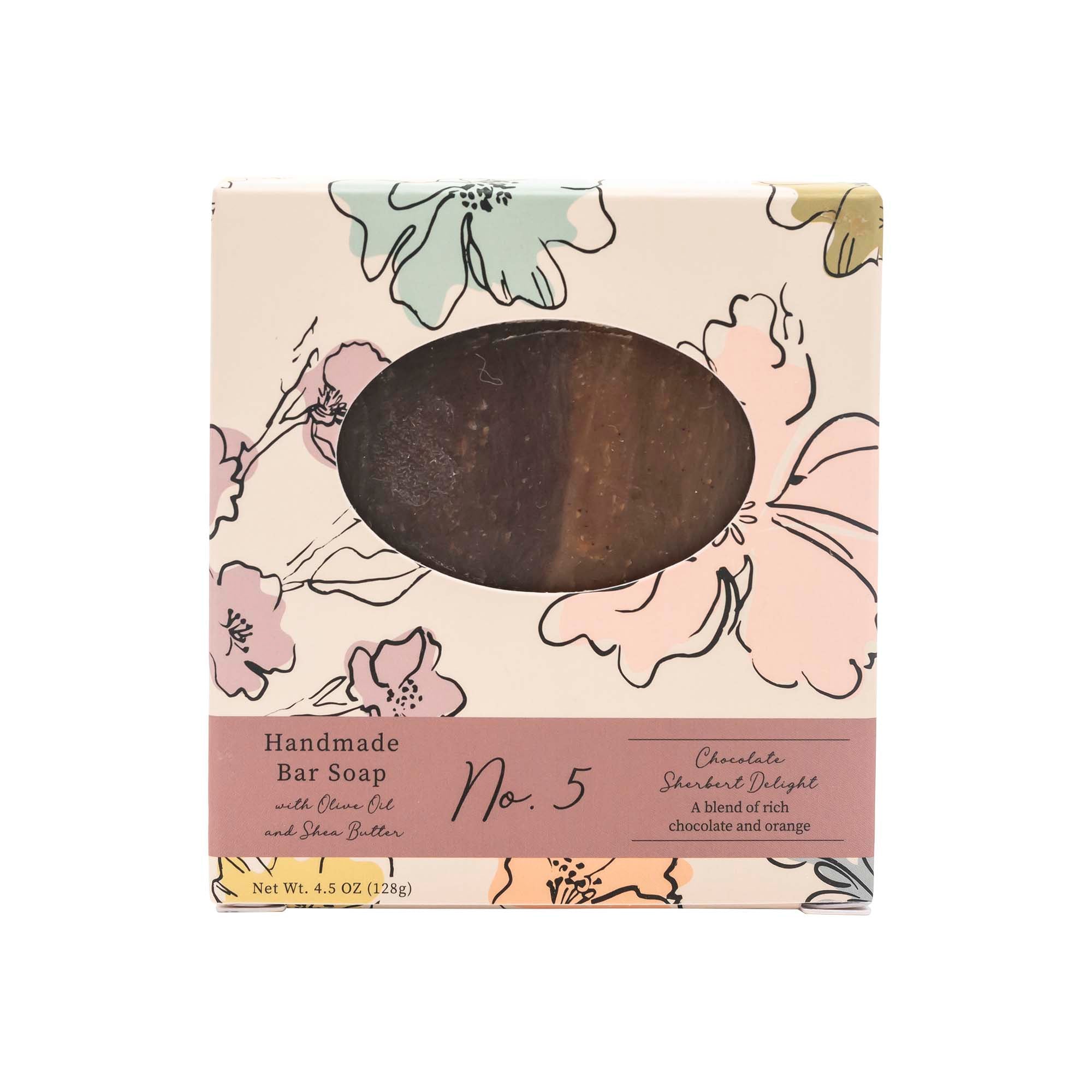 Wild Blossom Soap No. 5 - Chocolate Sherbert Delight