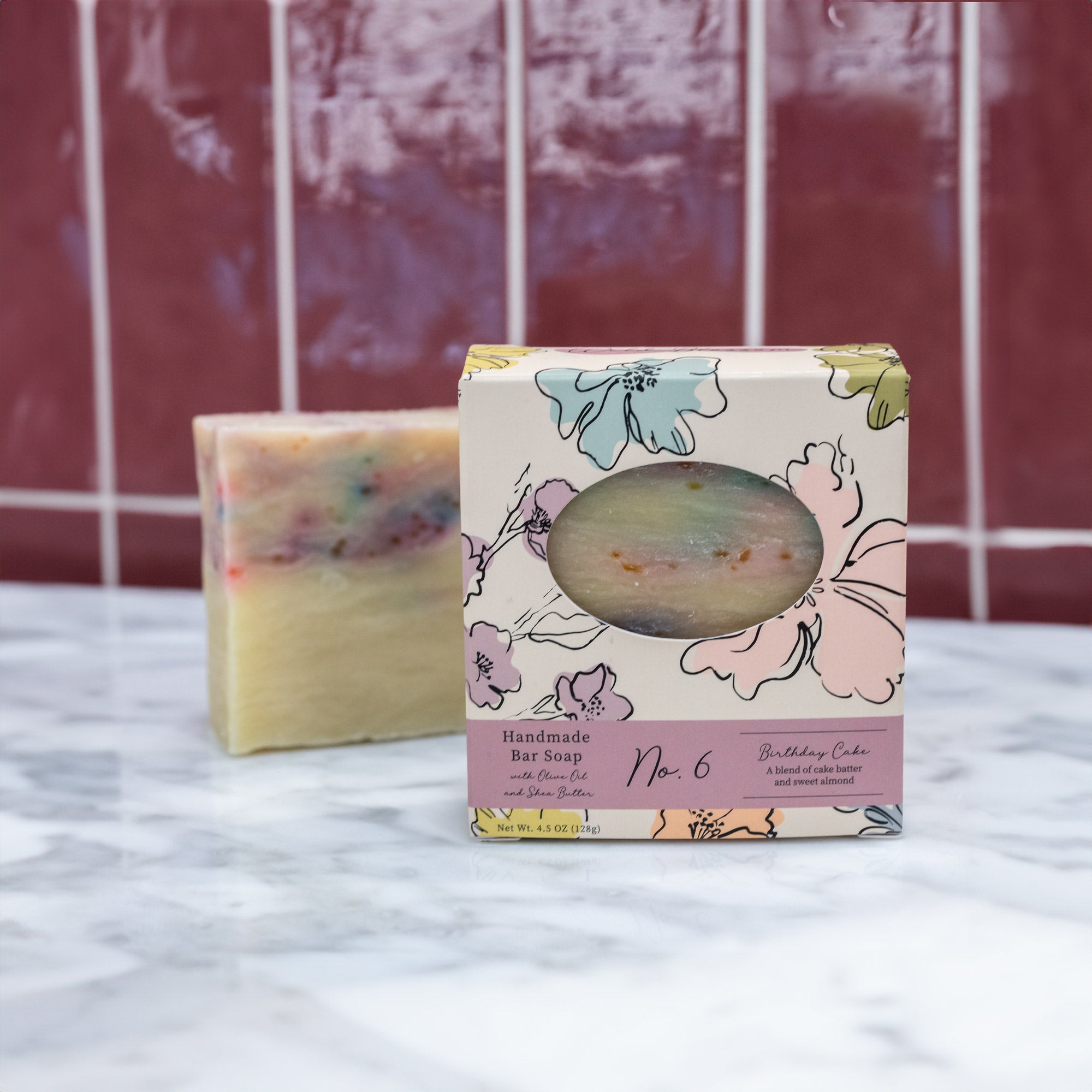 Wild Blossom Soap No. 6 - Birthday Cake