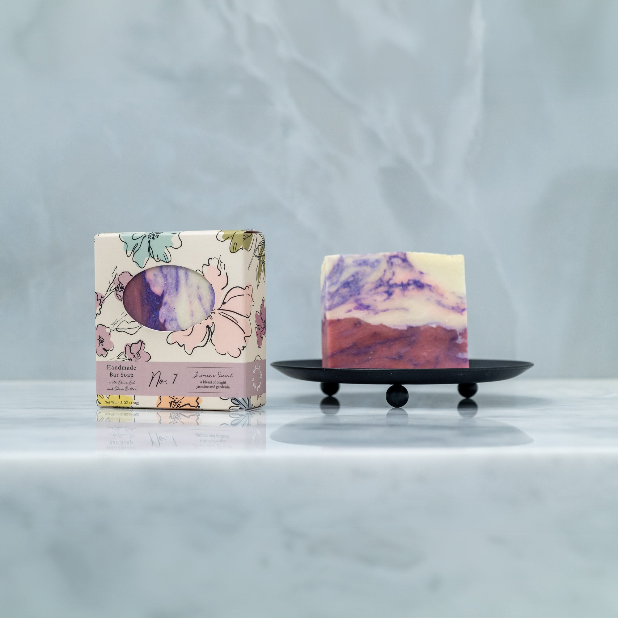 Wild Blossom Soap No. 7 - Jasmine Swirl