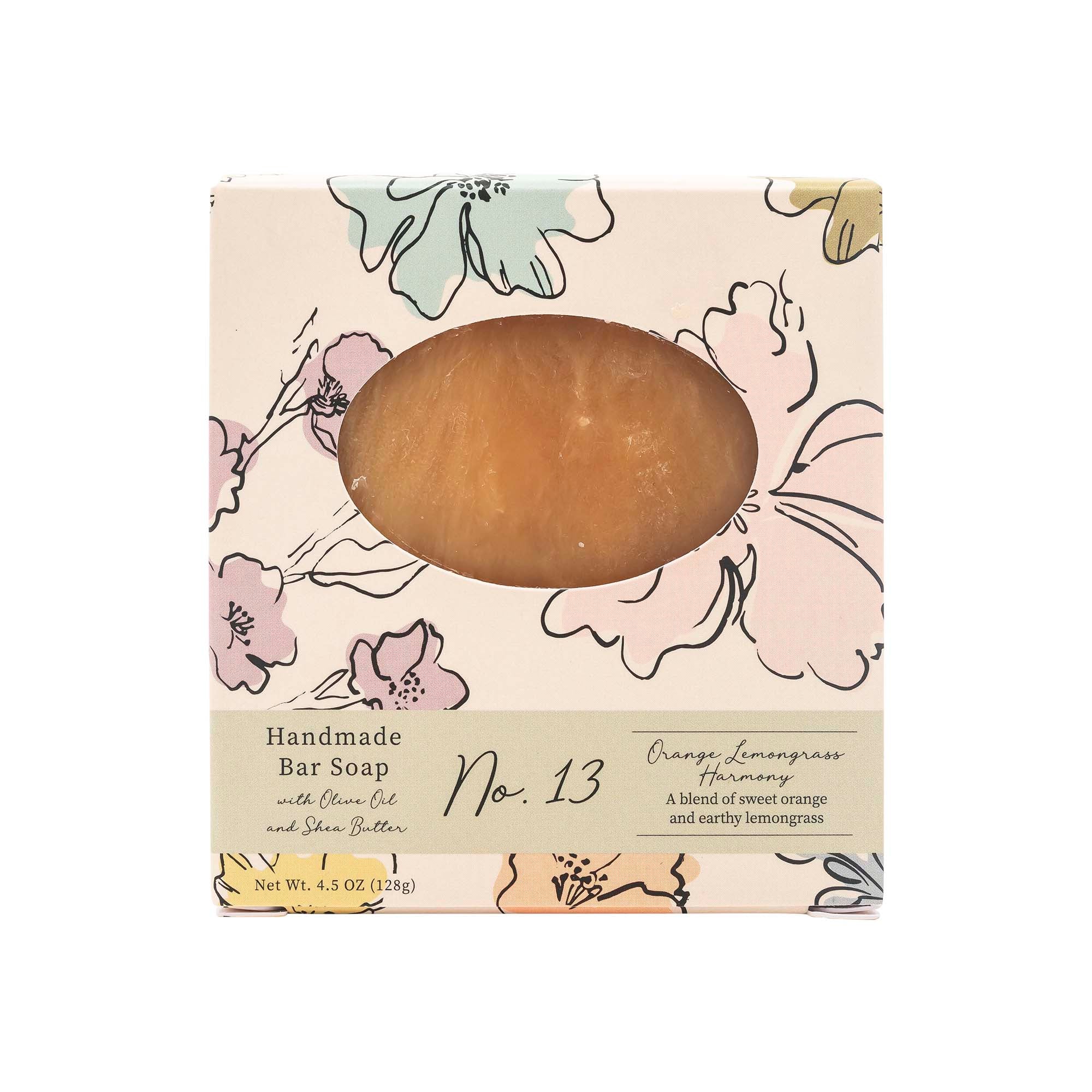 Wild Blossom Soap No. 13 - Orange Lemongrass Harmony