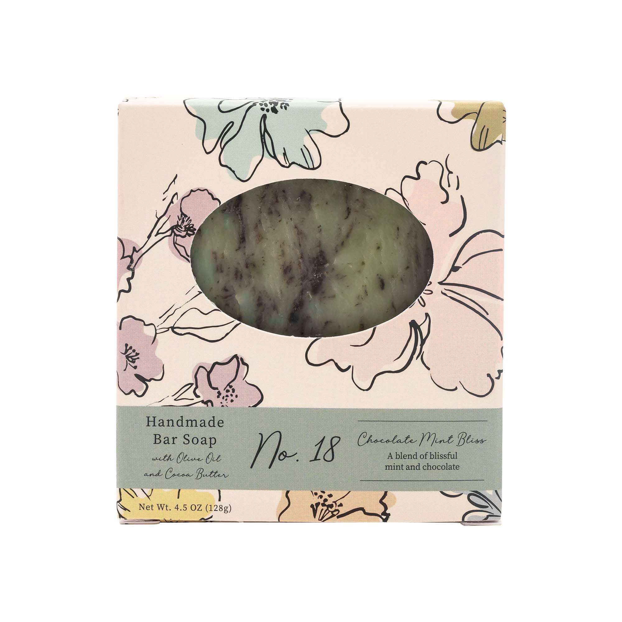 Wild Blossom Soap No. 18 - Chocolate Mint Bliss