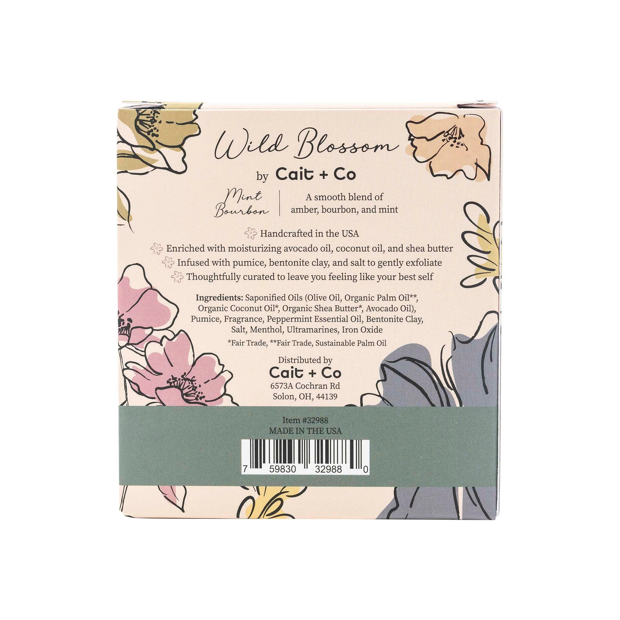 Wild Blossom Soap No. 19 - Mint Bourbon