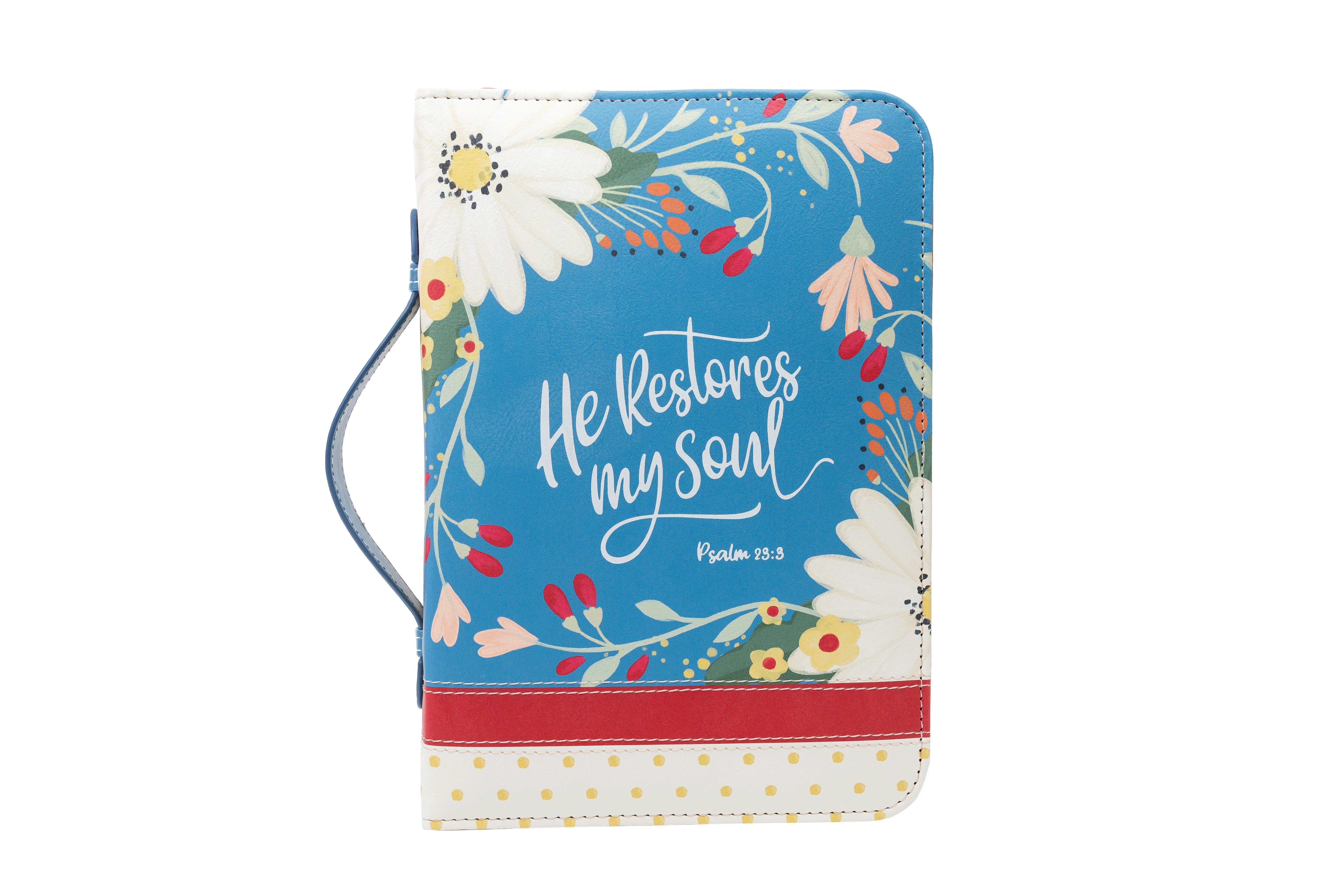 Divine Details: Bible Cover - He Restores My Soul