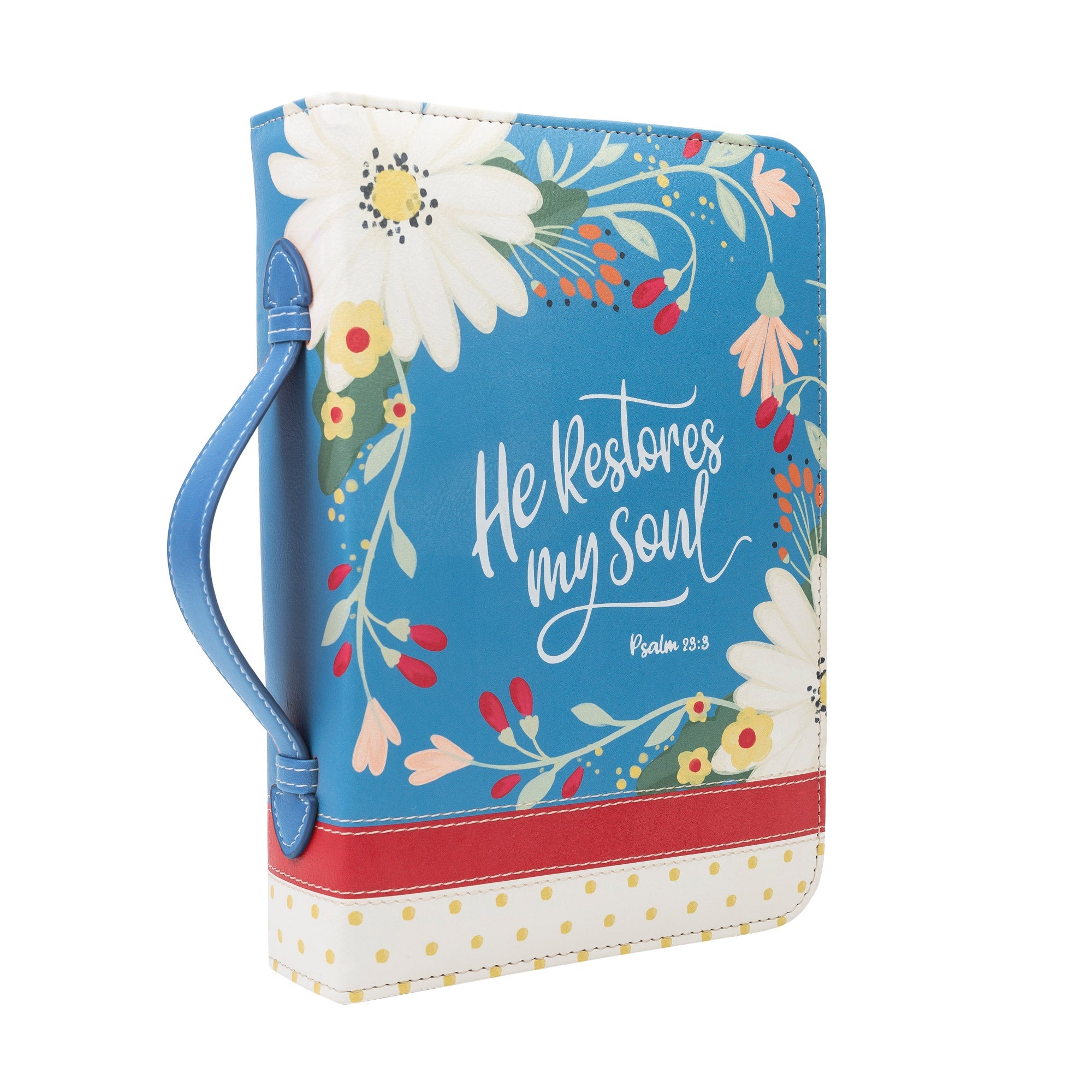 Divine Details: Bible Cover - He Restores My Soul