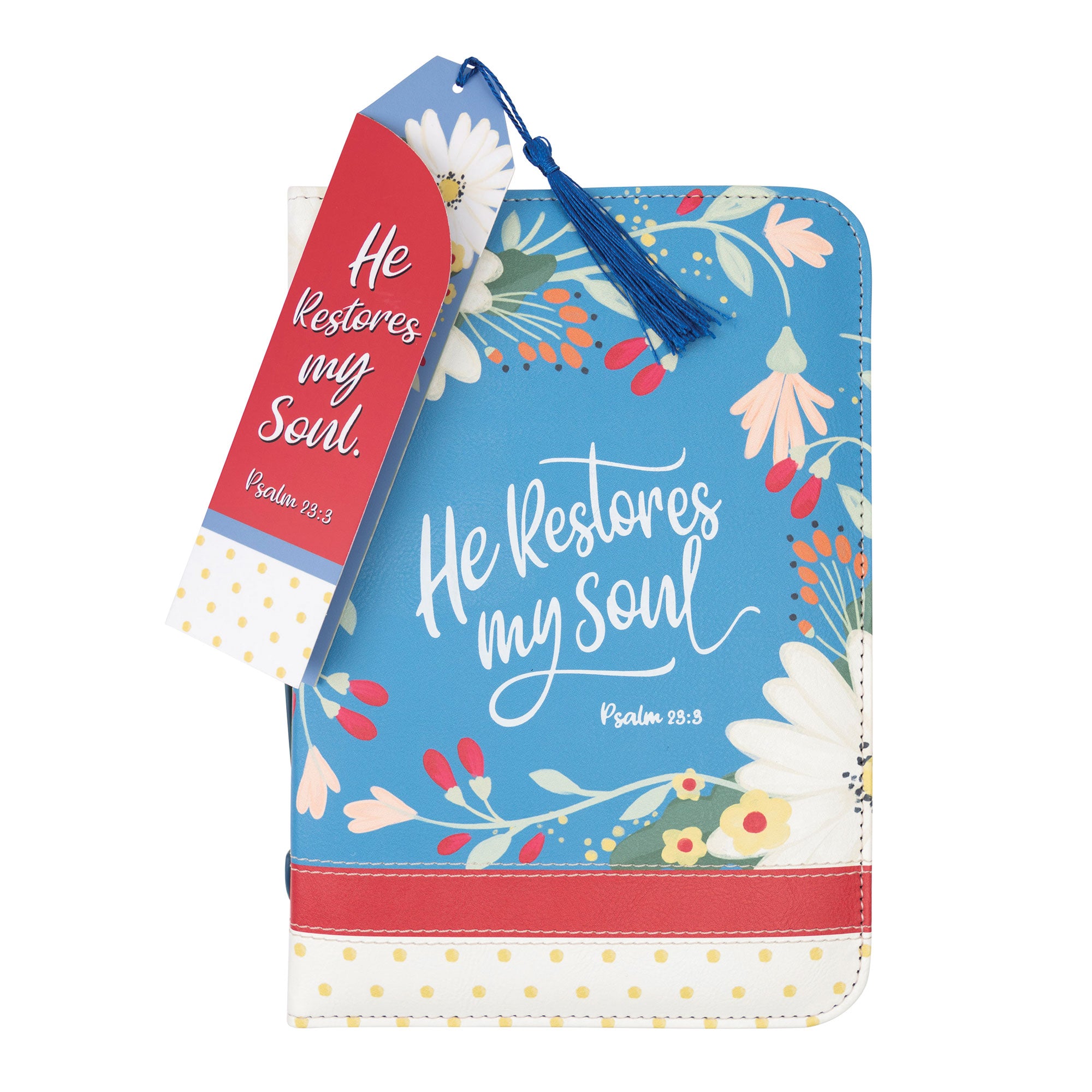 Divine Details: Bible Cover - He Restores My Soul