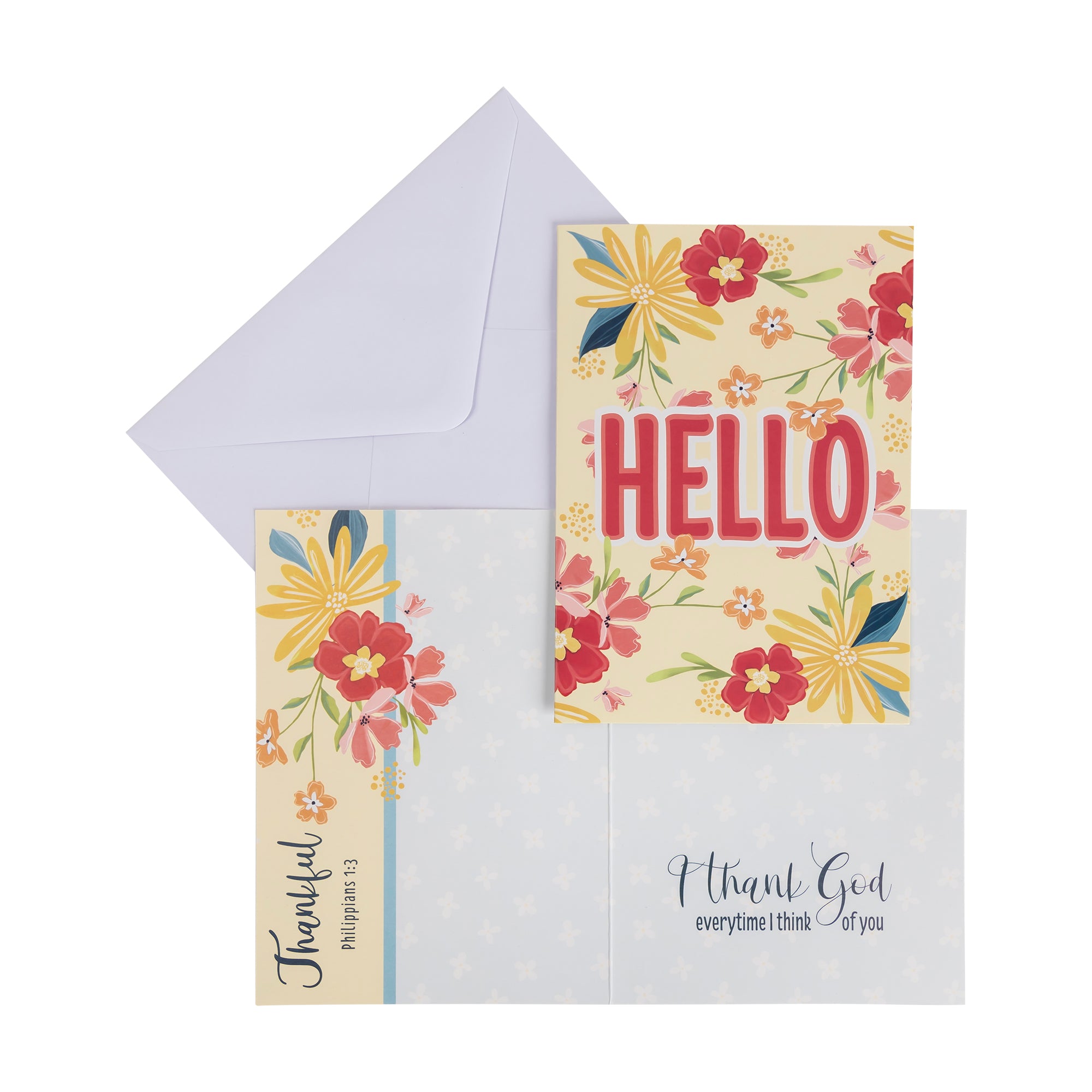 Boxed Cards: 12CT Thinking of You - Multi Floral