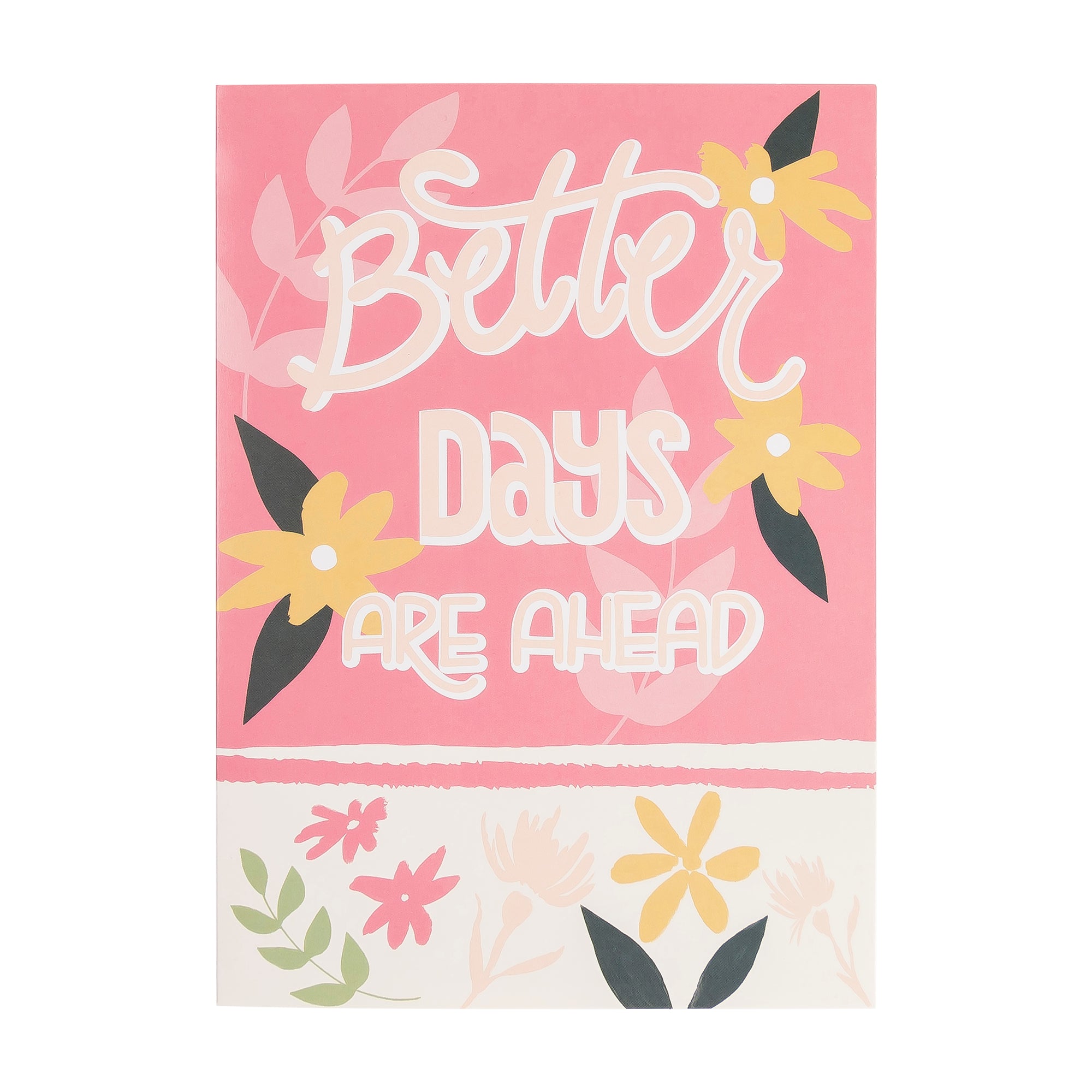 Boxed Cards: 12CT Get Well - Yellow & Peach Floral