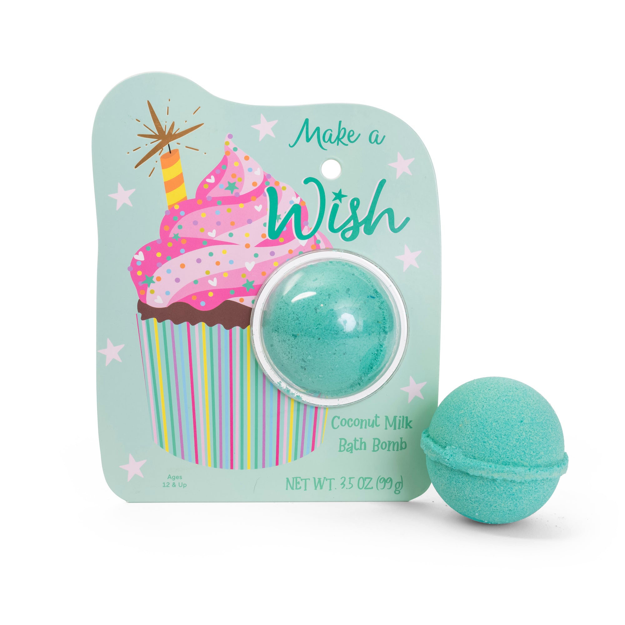 Cupcake Clamshell Bath Bomb
