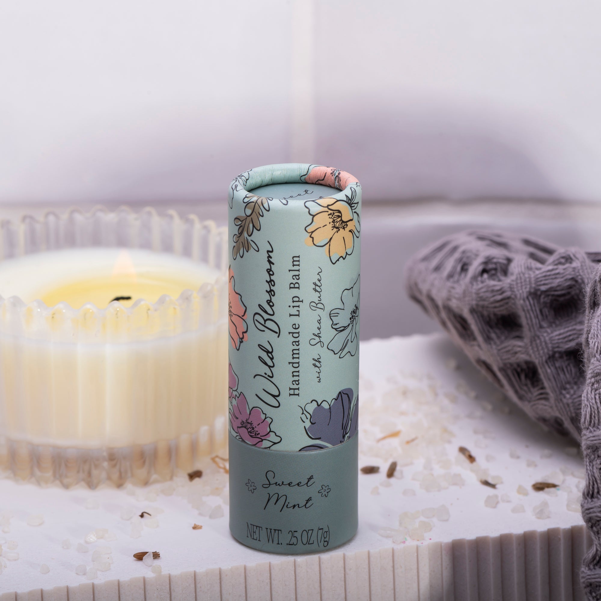Wild Blossom Lip Balm - Sweet Mint