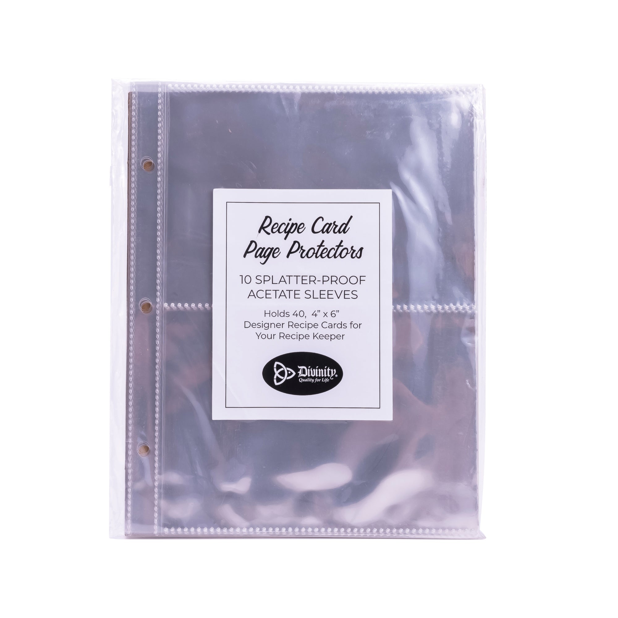 recipe card sleeve protectors Amazon.com: Recipe Card Protector Pages, 15 4