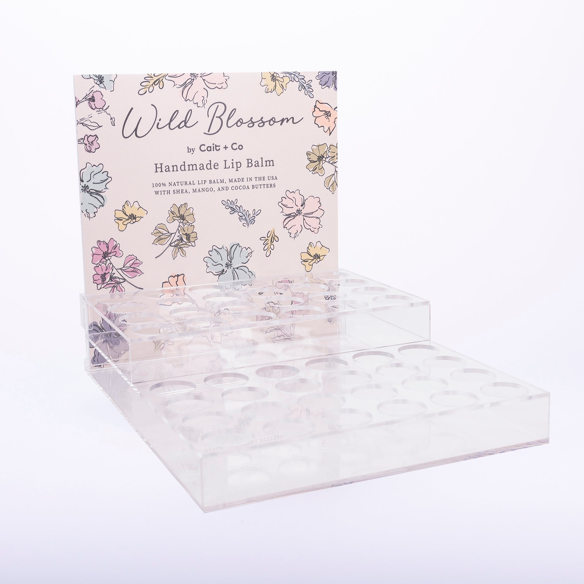 Wild Blossom Lip Balm Display Deal