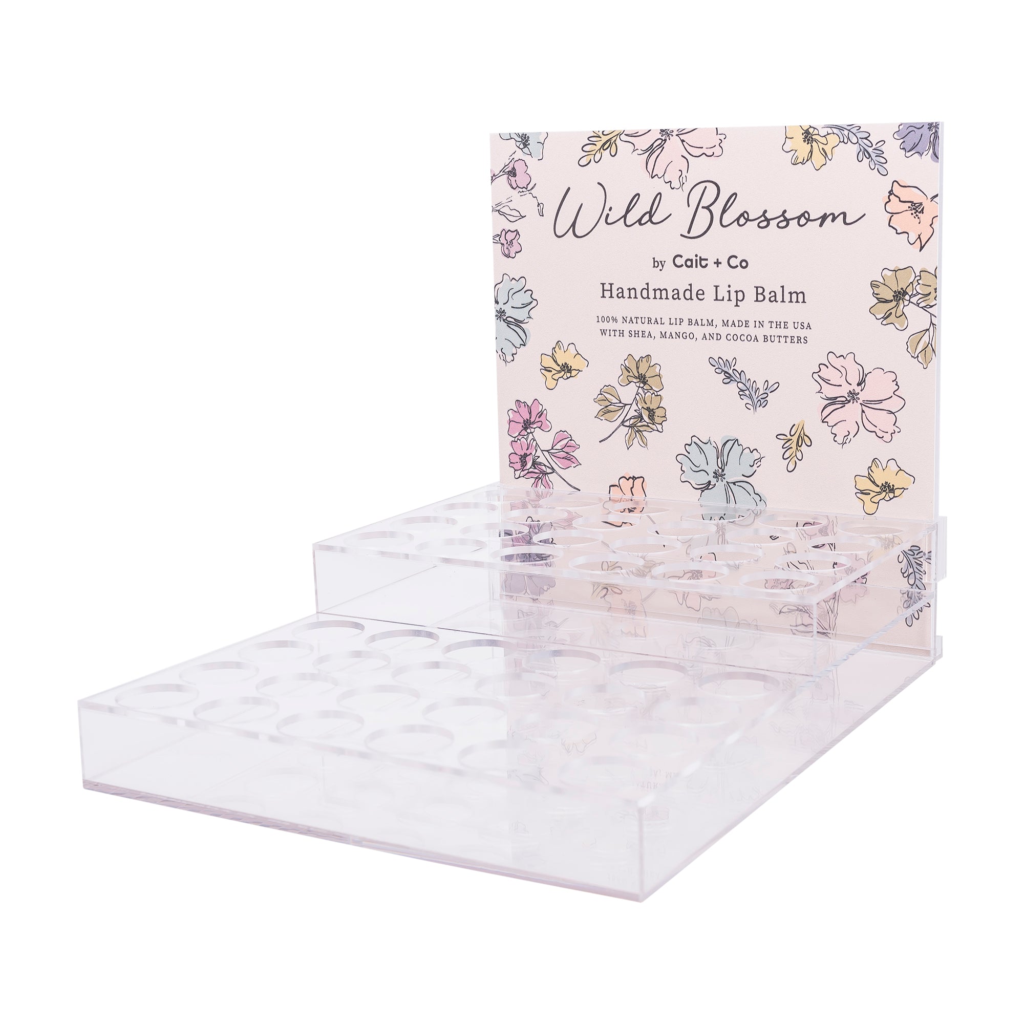 Wild Blossom Lip Balm Display Deal