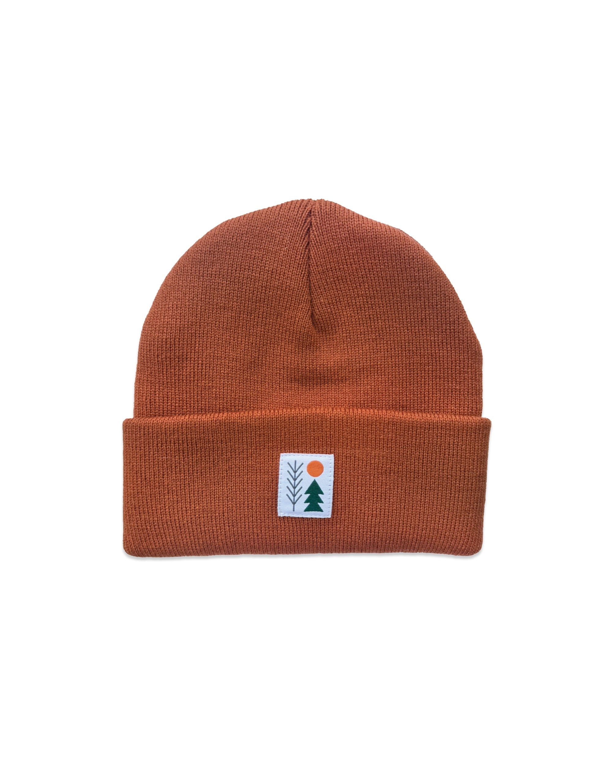 Kids Evergreen Cuffed Beanie | Copper