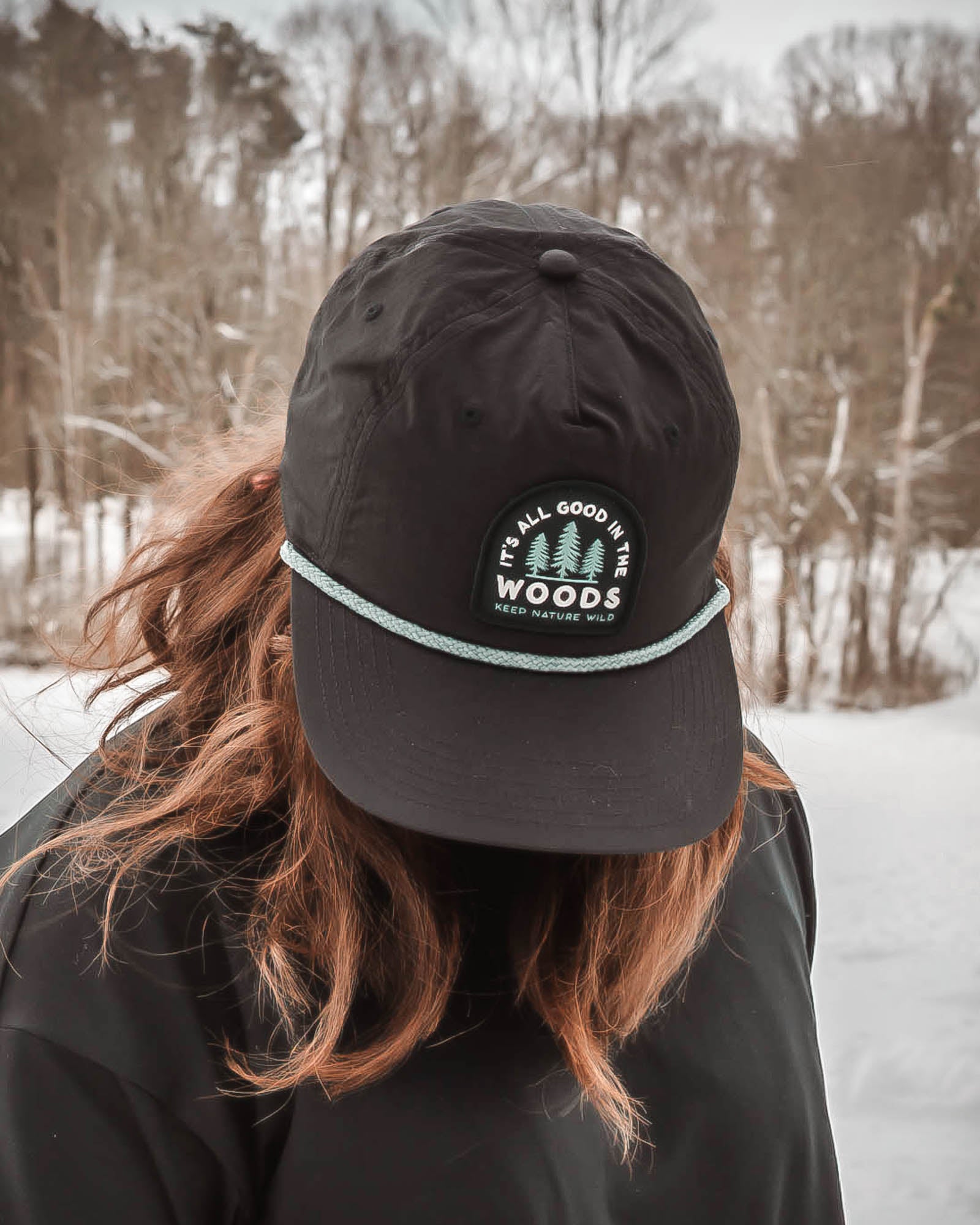 Good in the Woods Trail Hat | Black