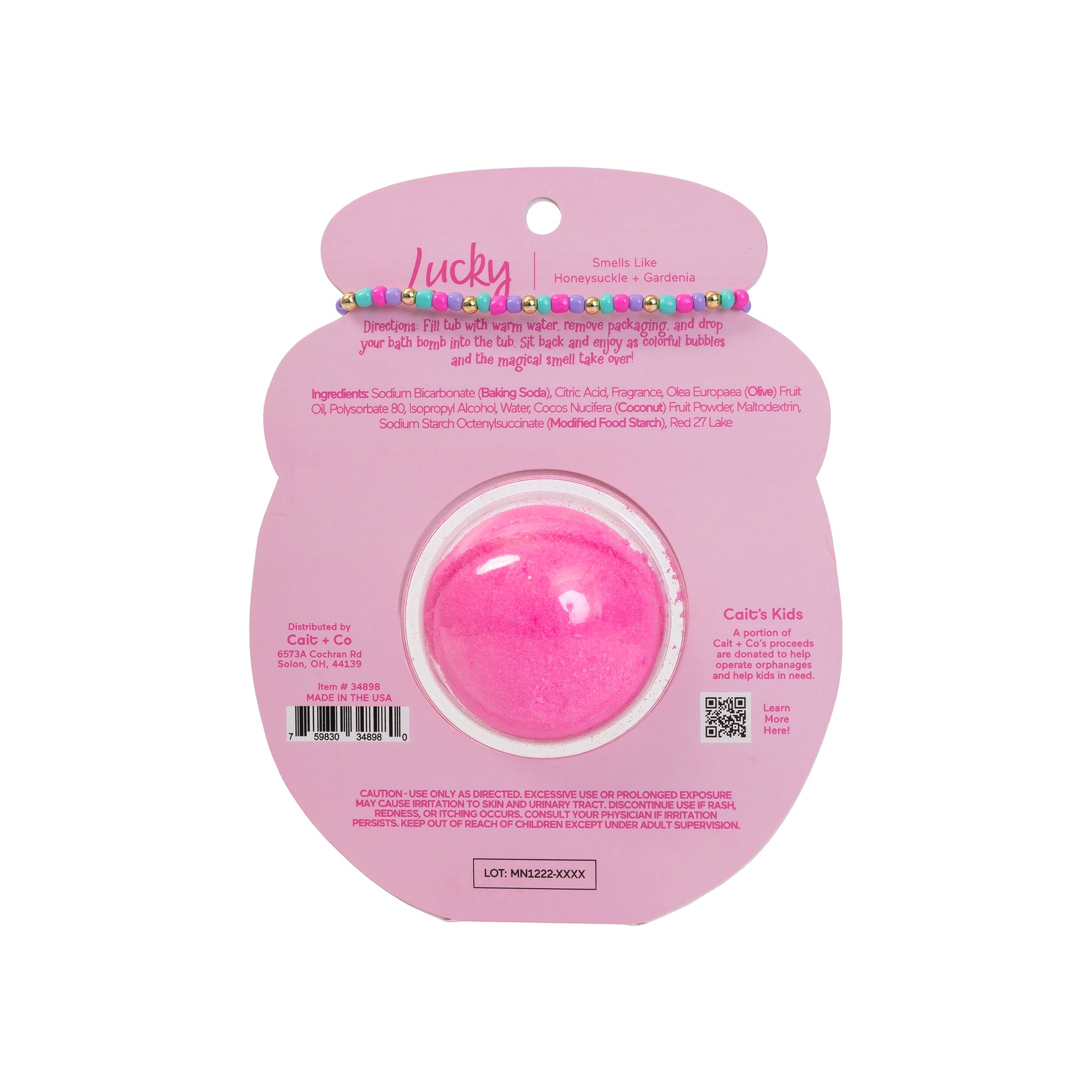 Friendship Bracelet Bath Bomb - Lucky | Forever Young