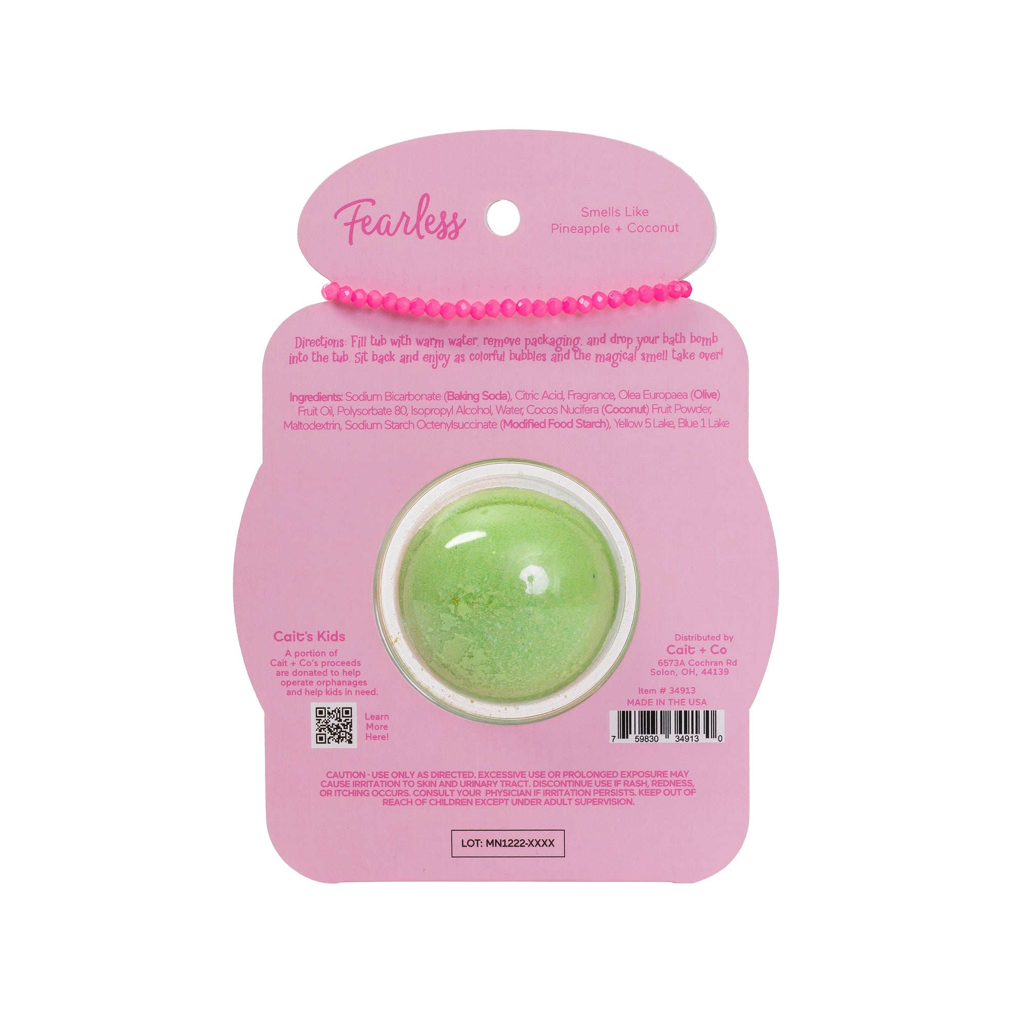 Friendship Bracelet Bath Bomb - Fearless | Forever Young