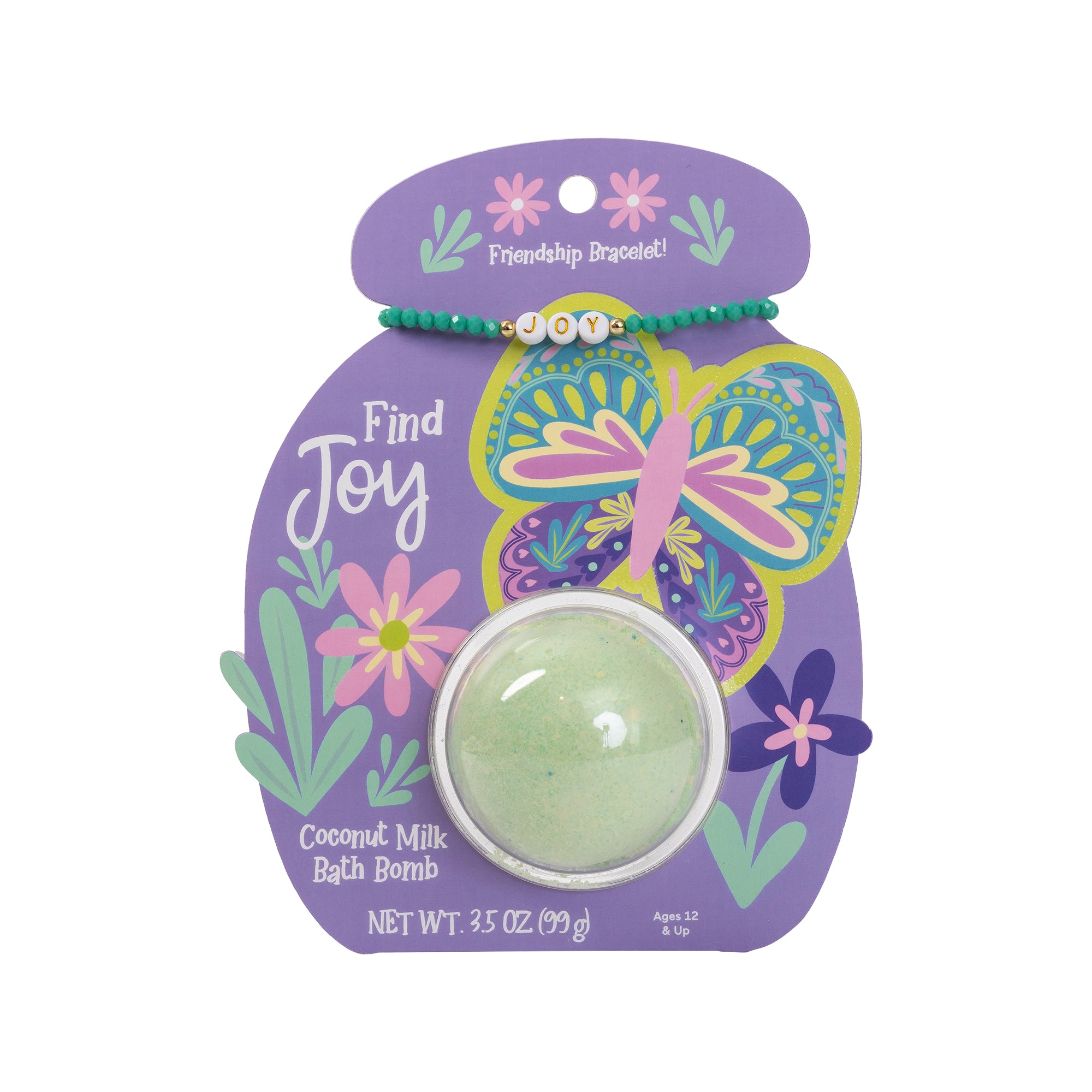 Friendship Bracelet Bath Bomb - Joy | Forever Young