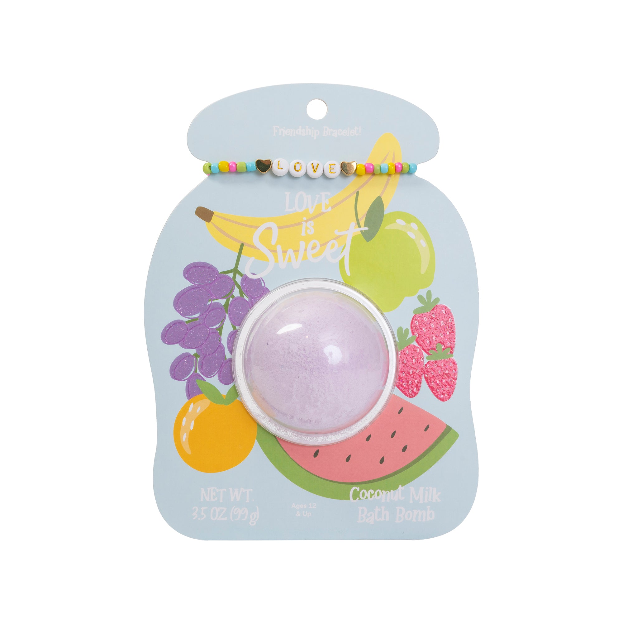 Friendship Bracelet Bath Bomb - Love | Forever Young
