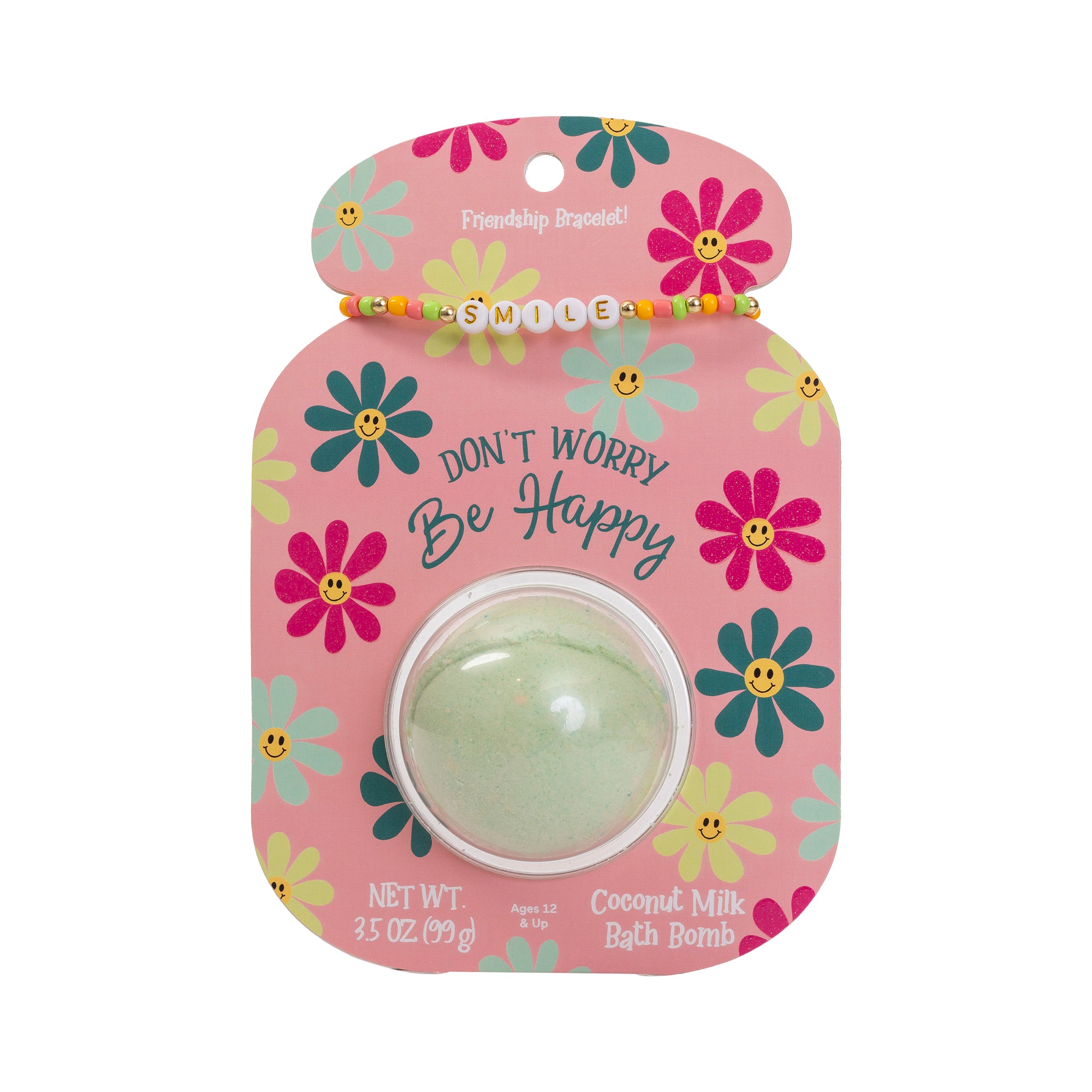 Friendship Bracelet Bath Bomb - Happy | Forever Young