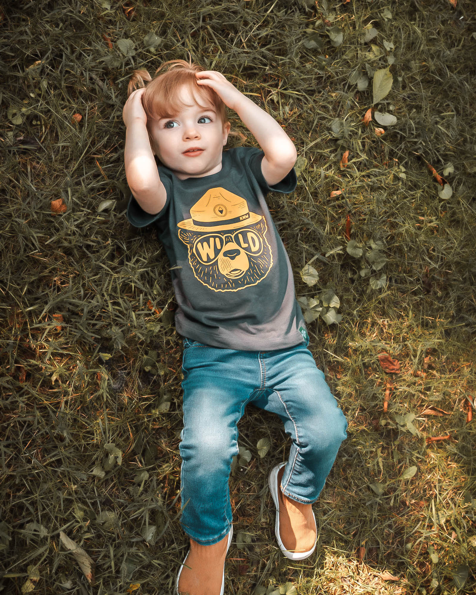 Wildbear Toddler Tee | Coal