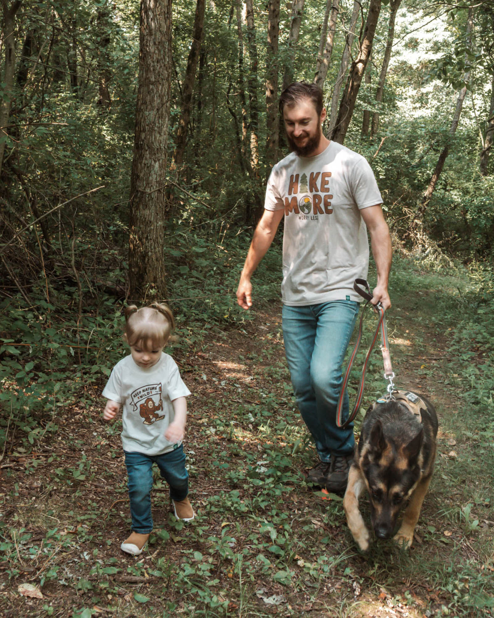 Hike More Unisex Tee | Heather Tan