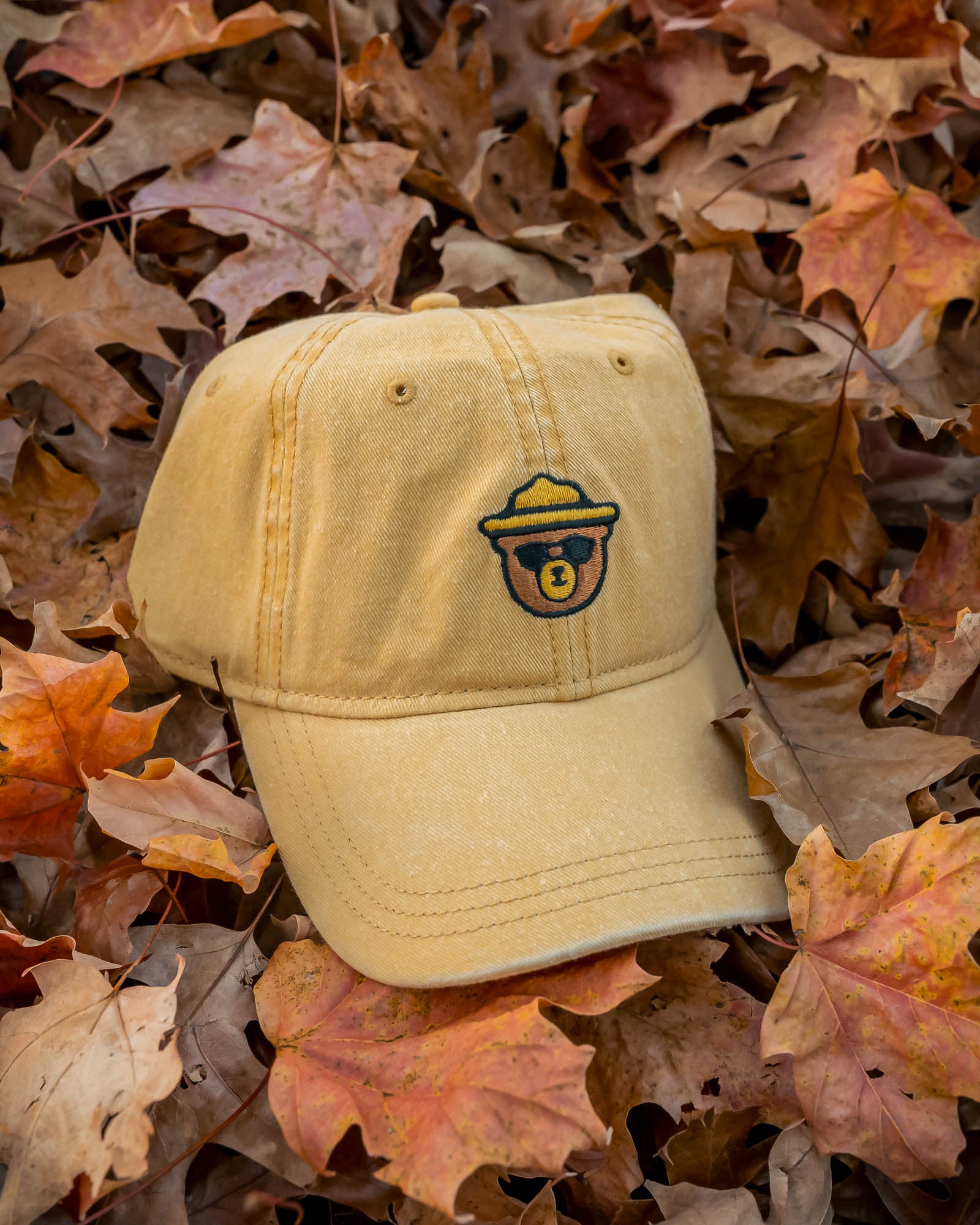Wildbear Dad Hat | Mustard