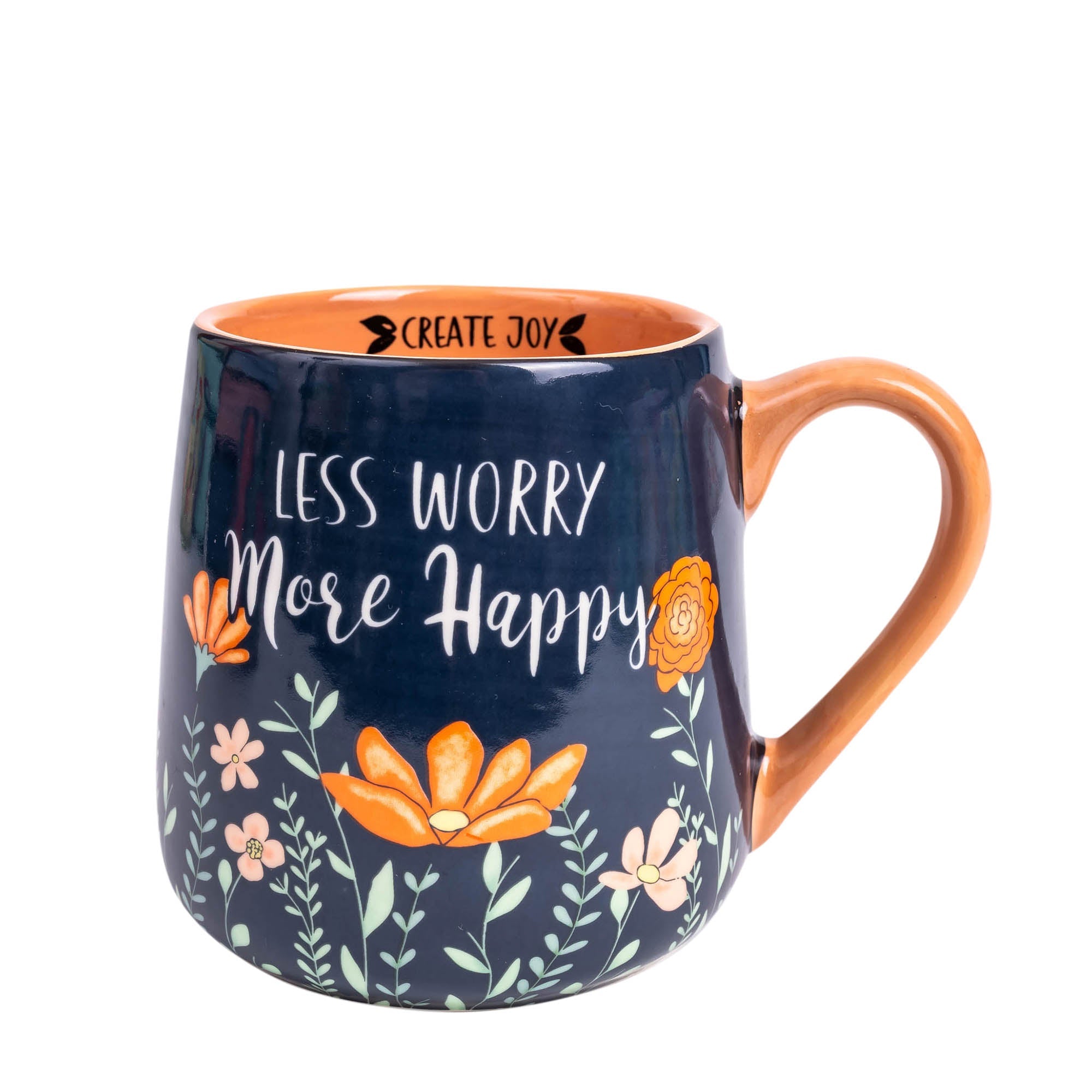 Mug: Less Worry More Happy