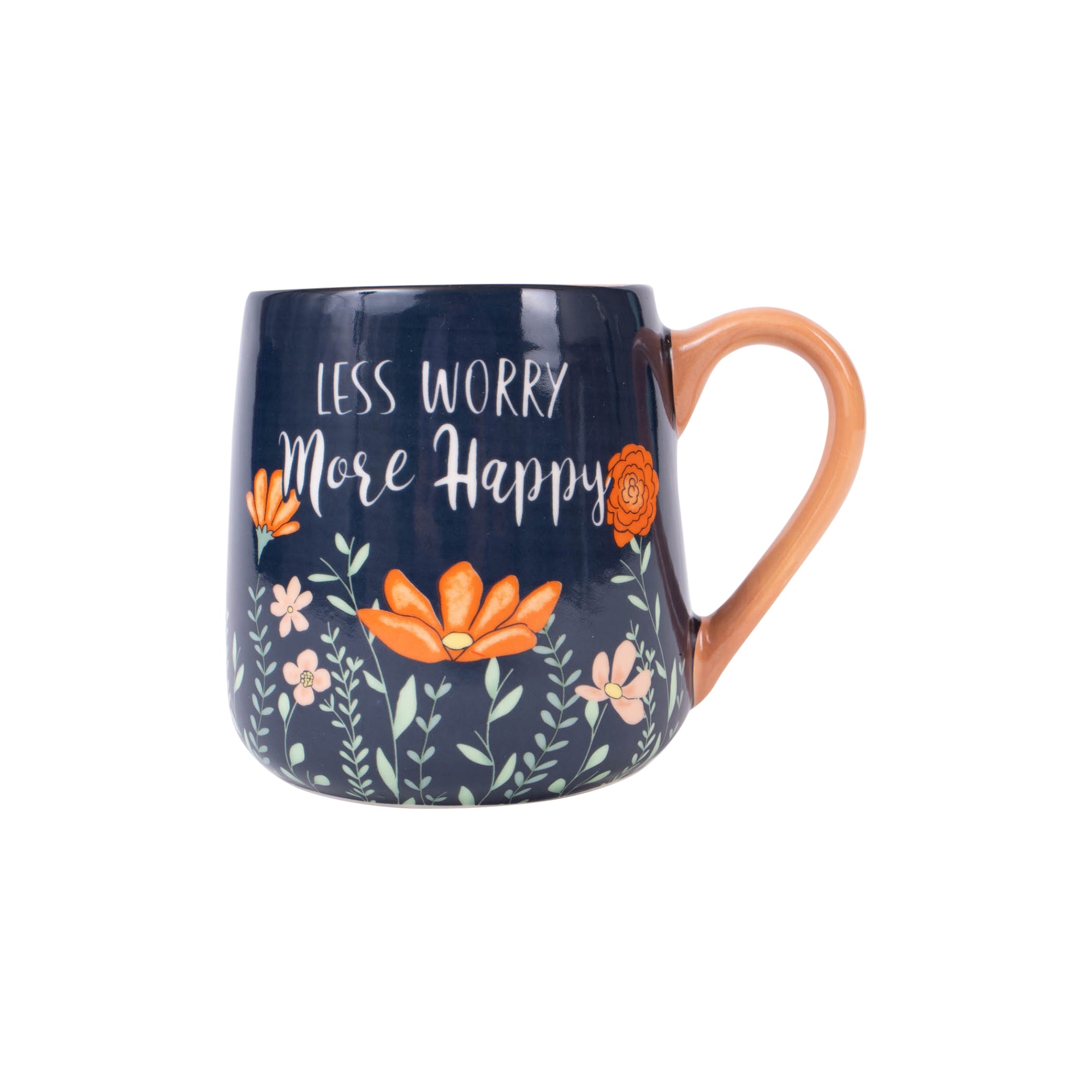 Mug: Less Worry More Happy