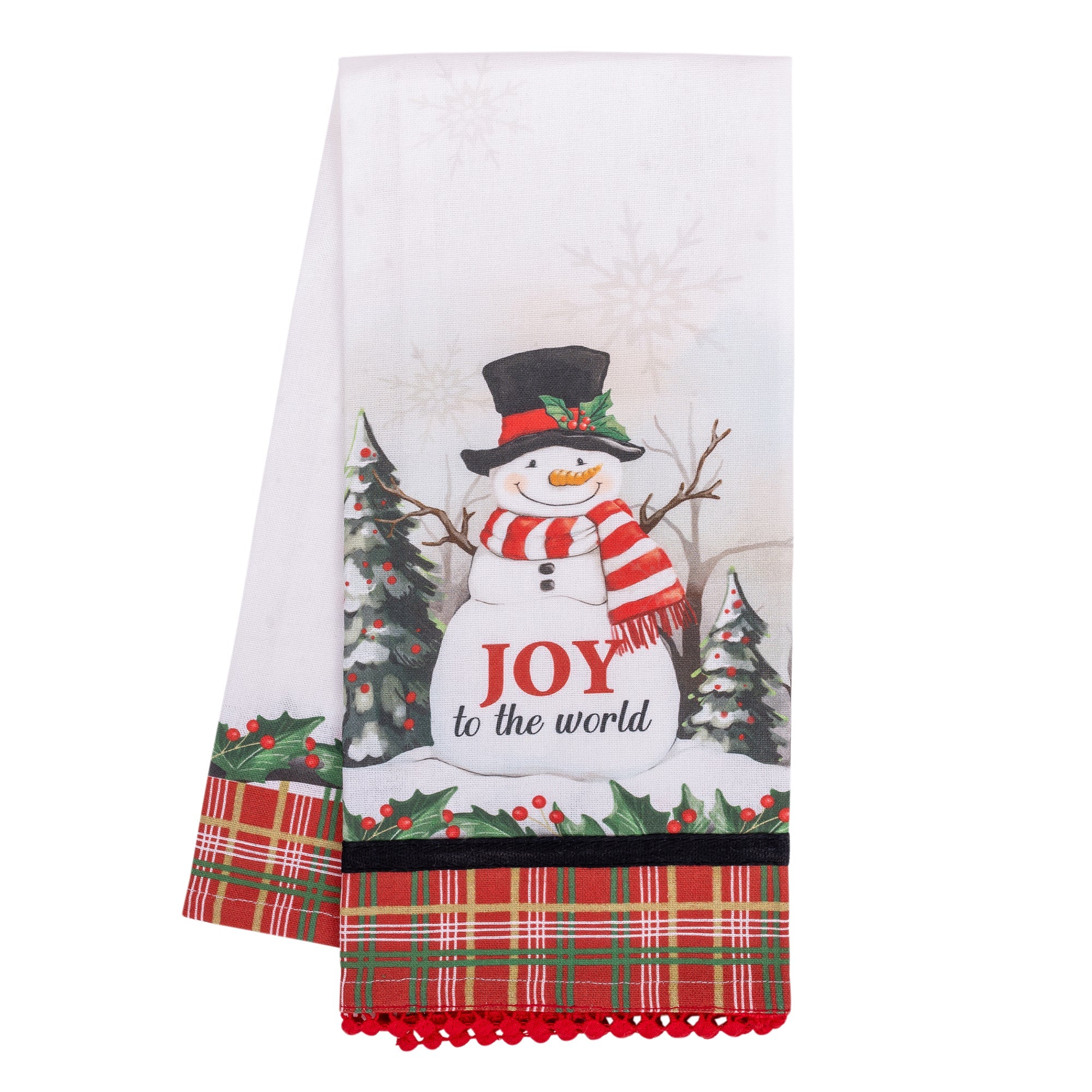 Tea Towel: Snowman Joy