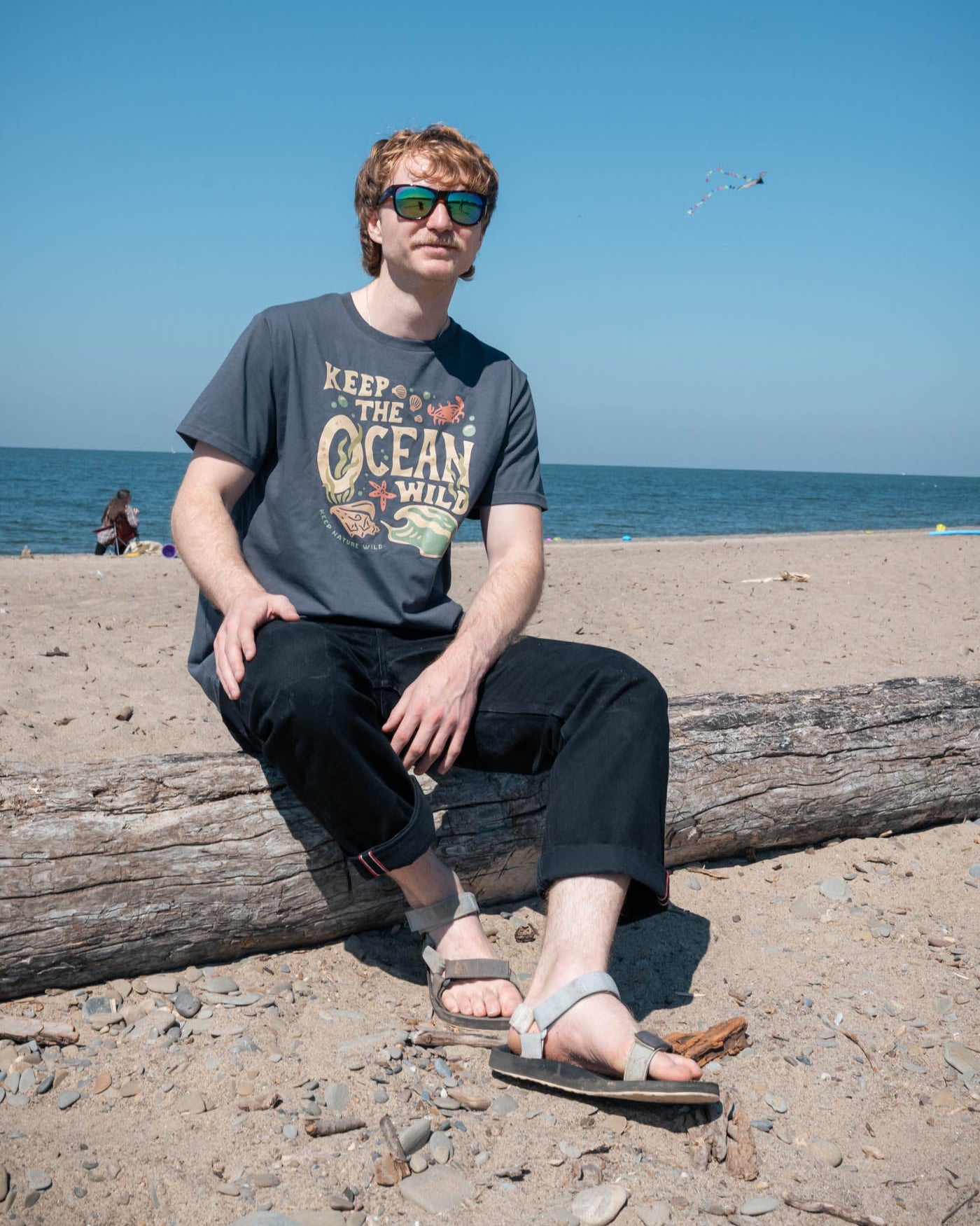 Wild Oceans Unisex Tee | Coal