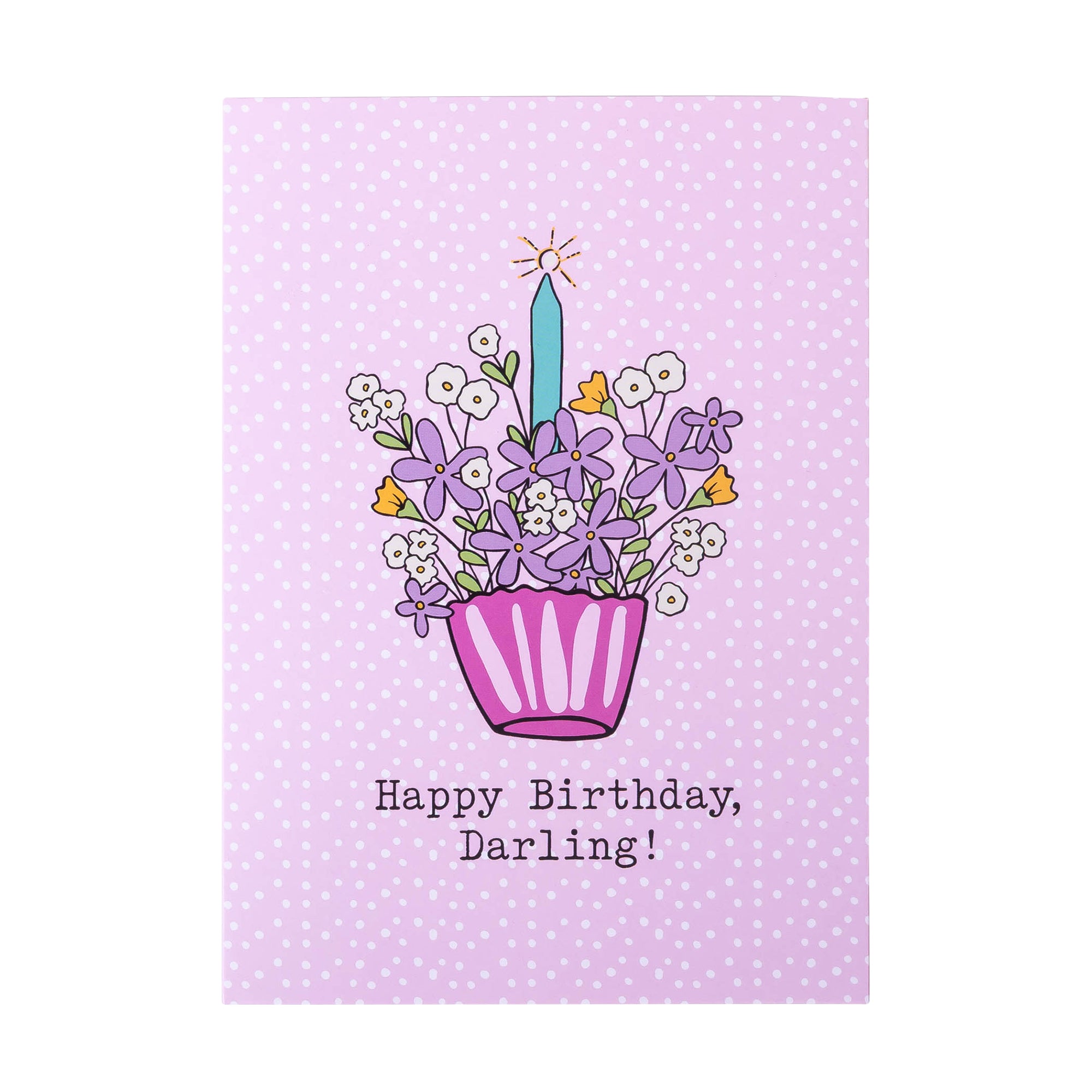 Boxed Greeting Cards: 12CT Birthday for Her - Balloons, Cake, Cupcake and Floral