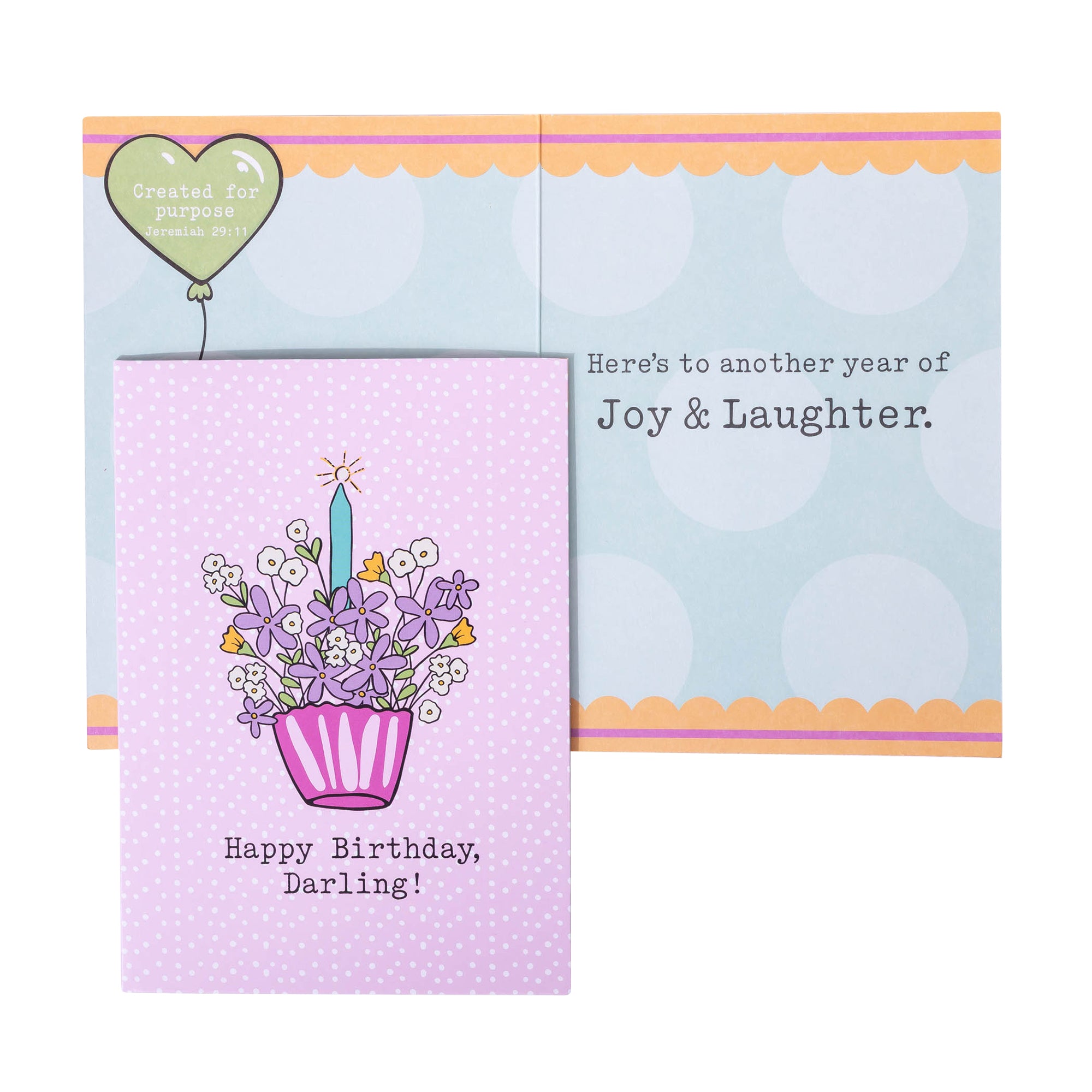 Boxed Greeting Cards: 12CT Birthday for Her - Balloons, Cake, Cupcake and Floral