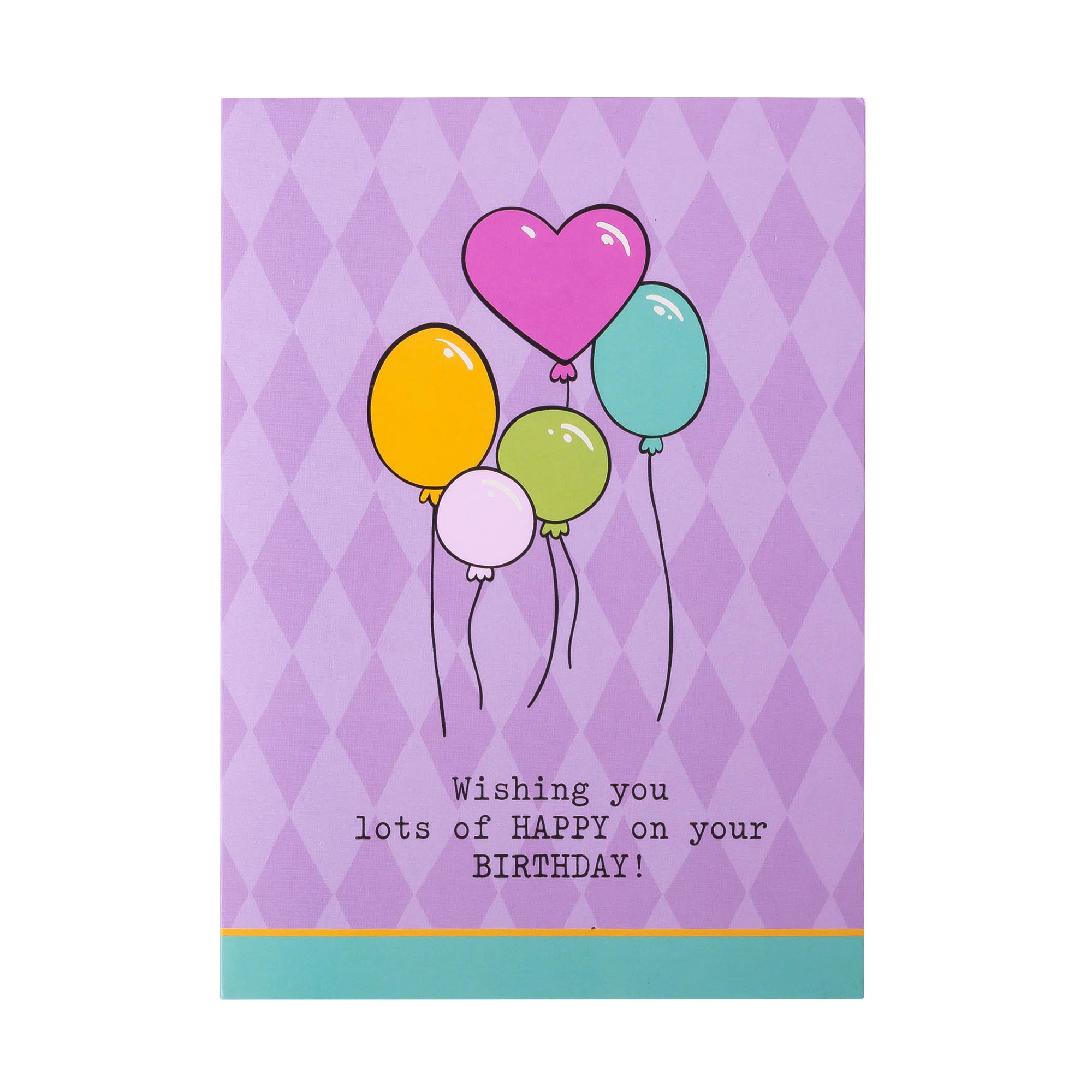 Boxed Greeting Cards: 12CT Birthday for Her - Balloons, Cake, Cupcake and Floral