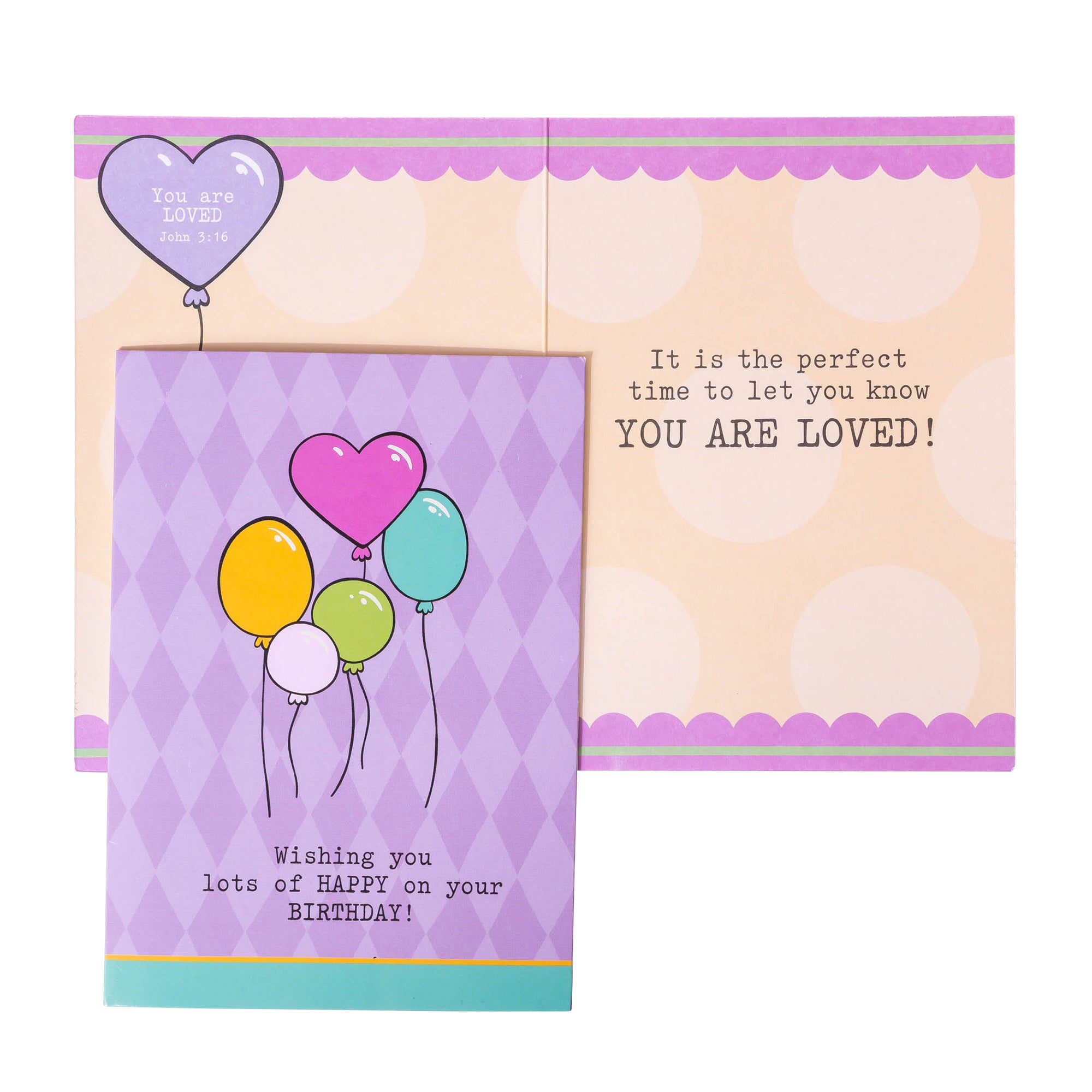 Boxed Greeting Cards: 12CT Birthday for Her - Balloons, Cake, Cupcake and Floral