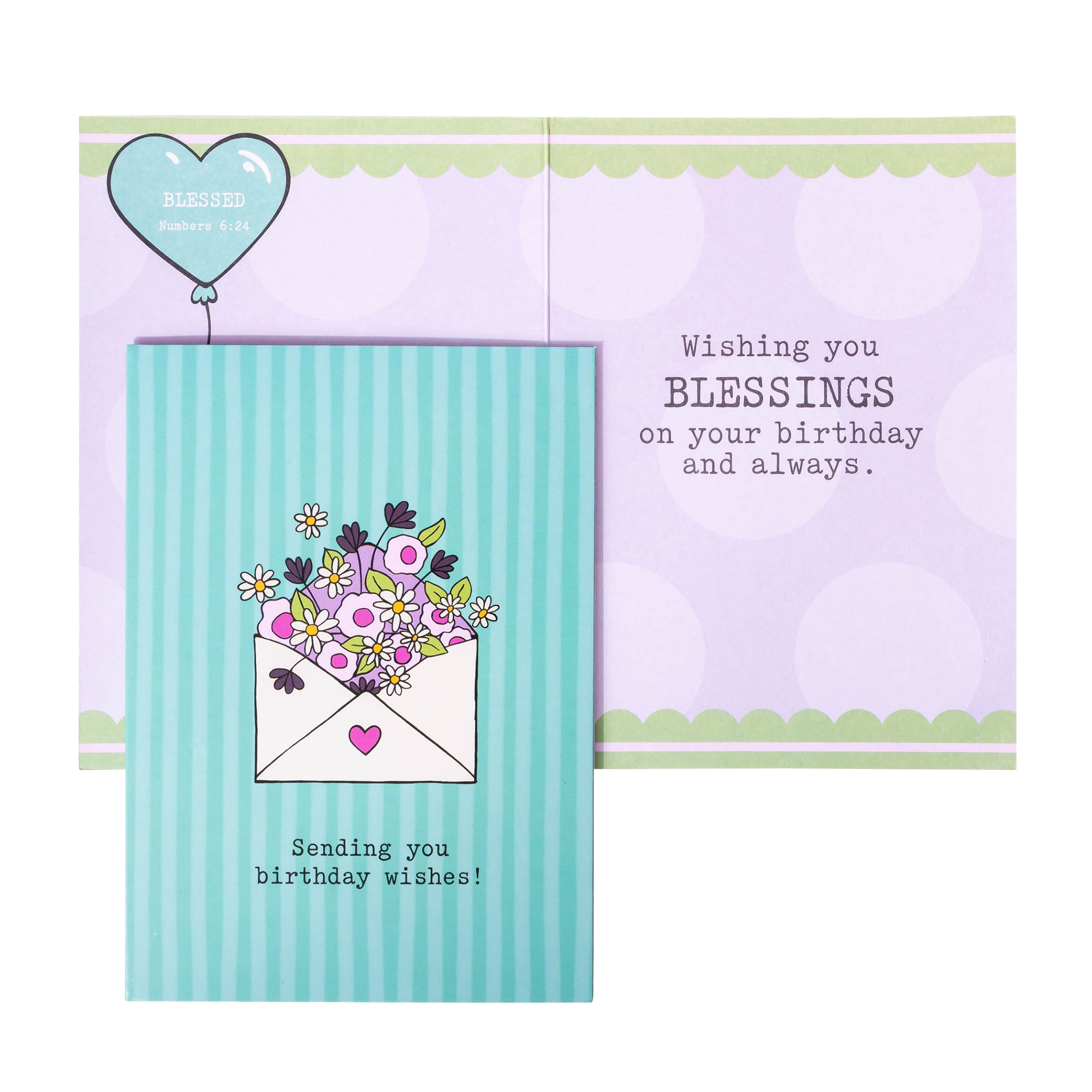 Boxed Greeting Cards: 12CT Birthday for Her - Balloons, Cake, Cupcake and Floral