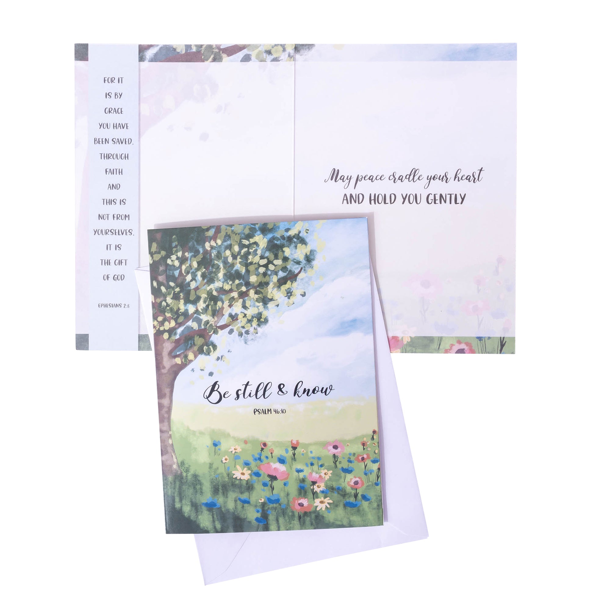 Boxed Greeting Cards: 12CT Encouragement - Painterly Scenery
