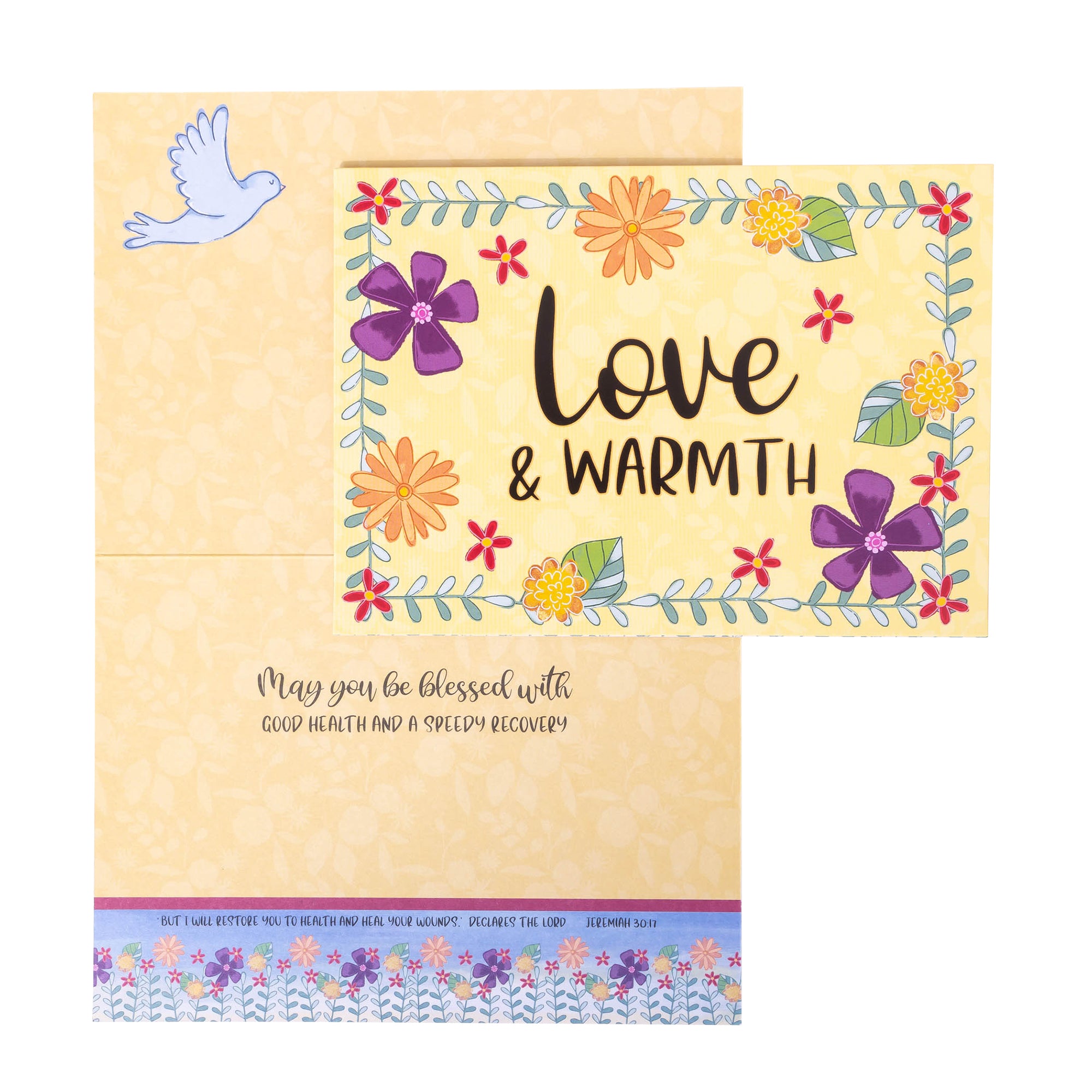 Boxed Greeting Cards: 12CT Get Well - Sunshine and Flowers
