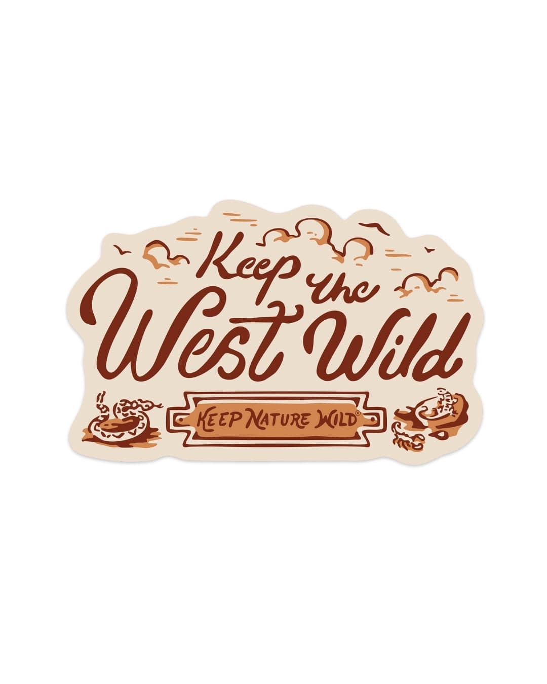 Keep the West Wild | Sticker
