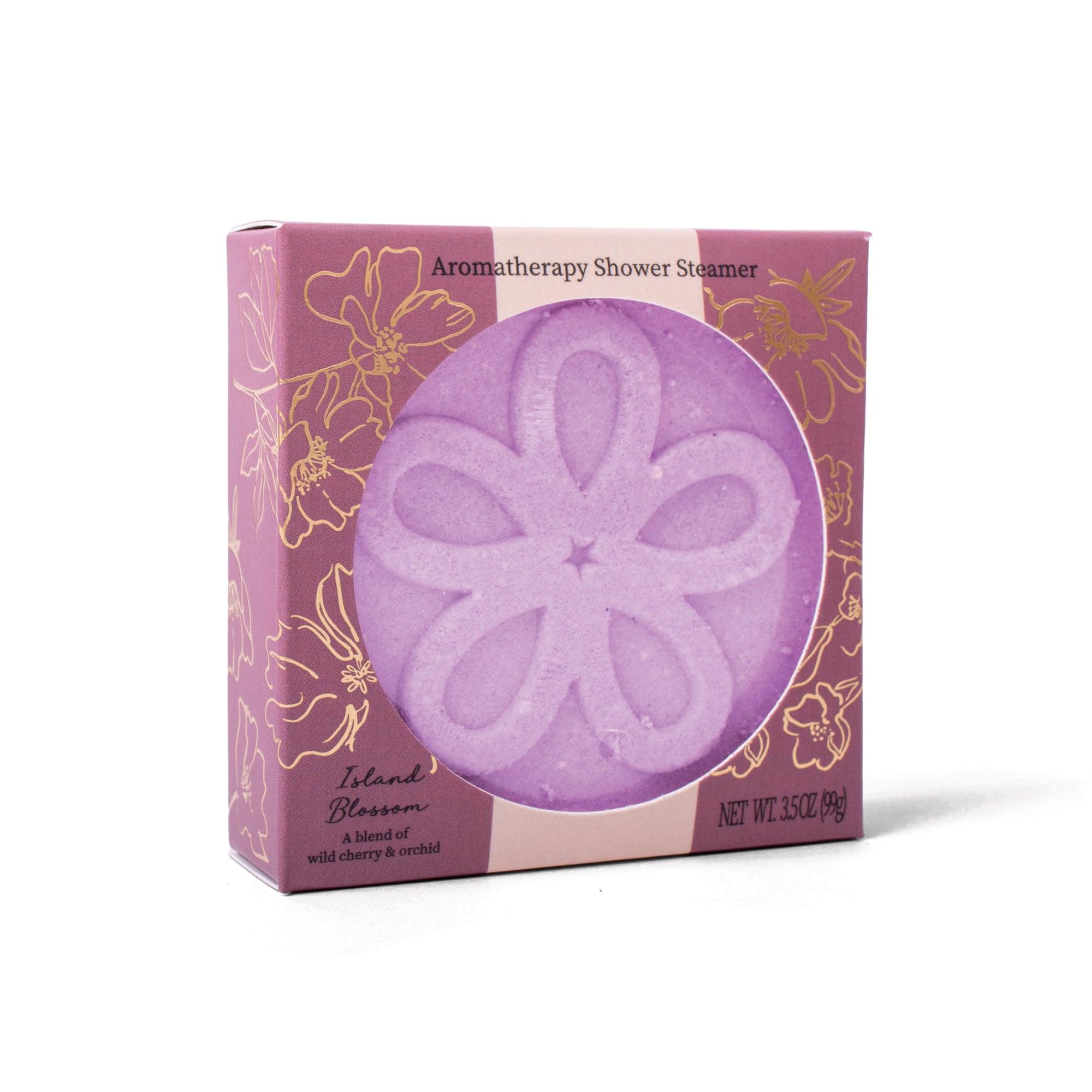 Wild Blossom Shower Steamer - Wild Cherry & Orchid