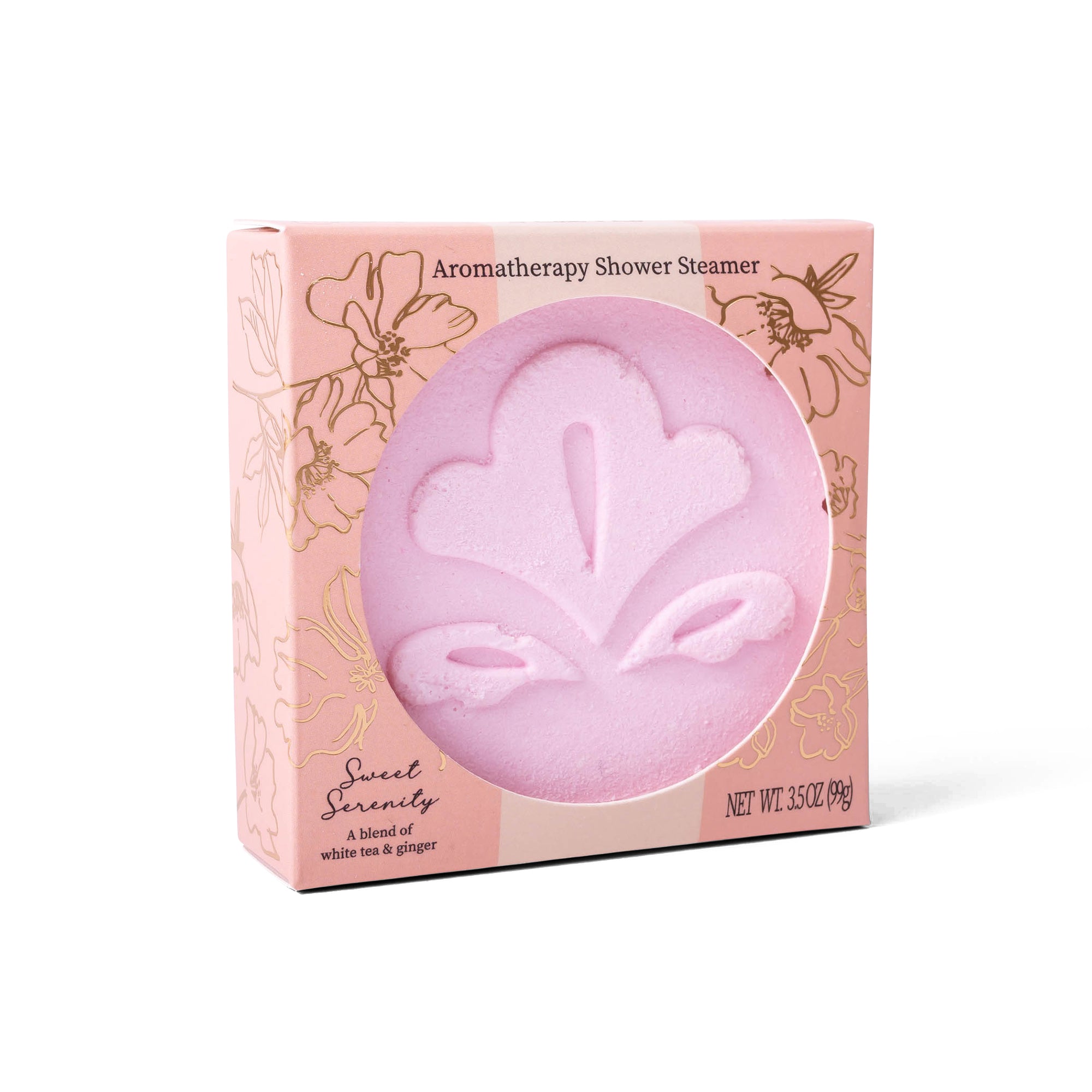 Wild Blossom Shower Steamer - White Tea & Ginger