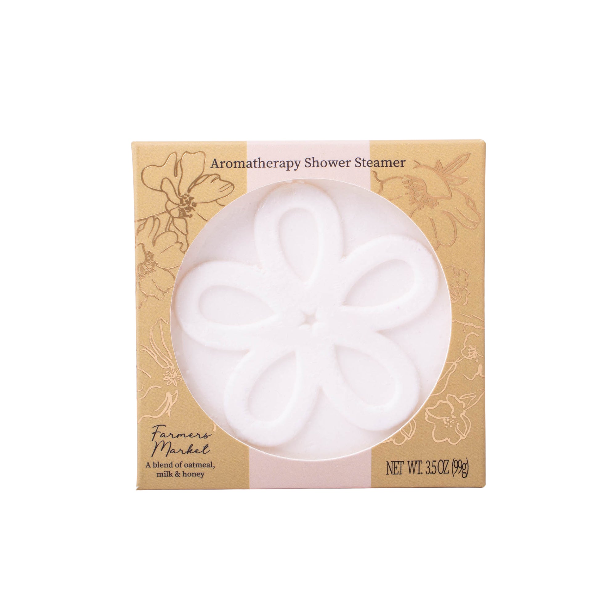 Wild Blossom Shower Steamer - Oatmeal/ Milk & Honey