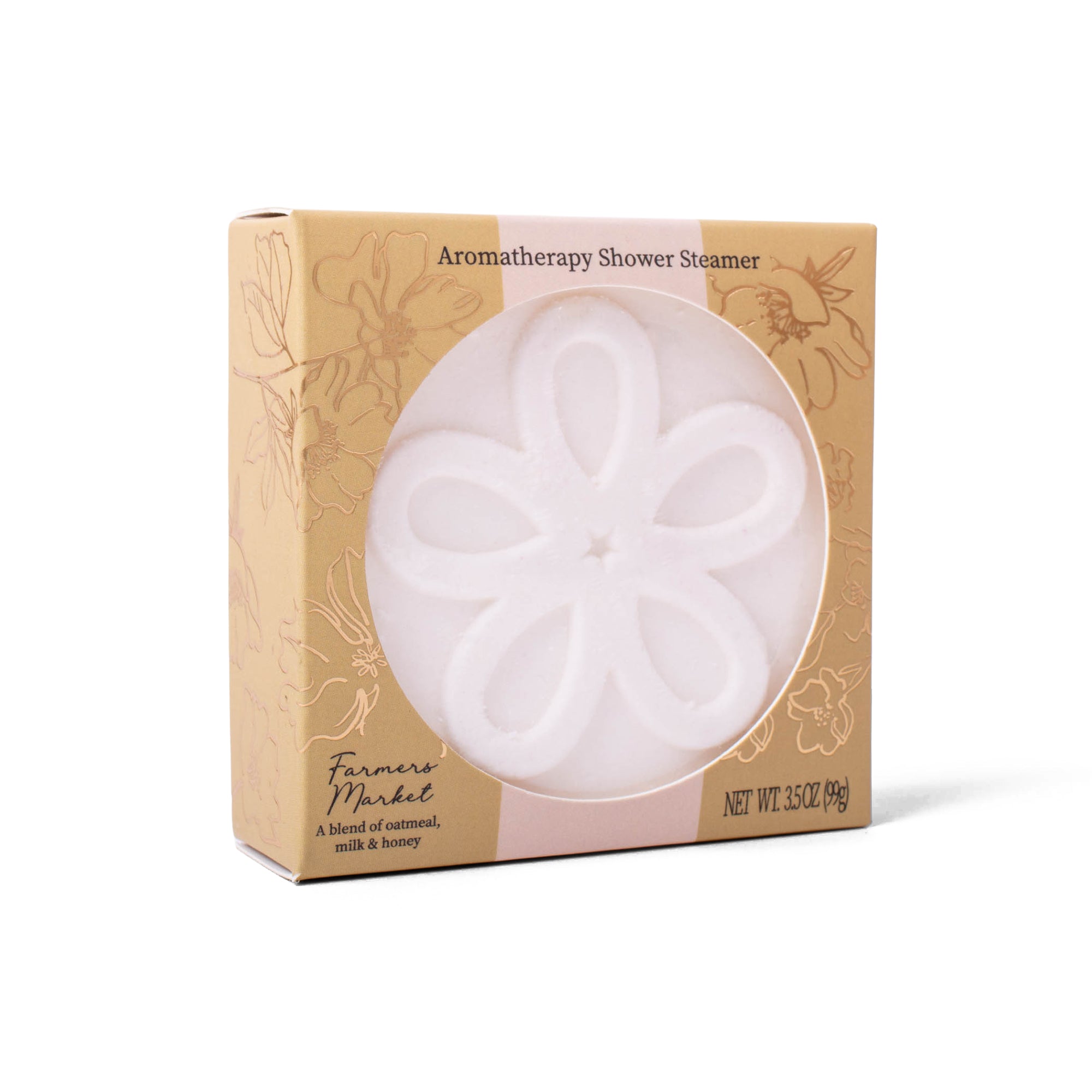 Wild Blossom Shower Steamer - Oatmeal/ Milk & Honey