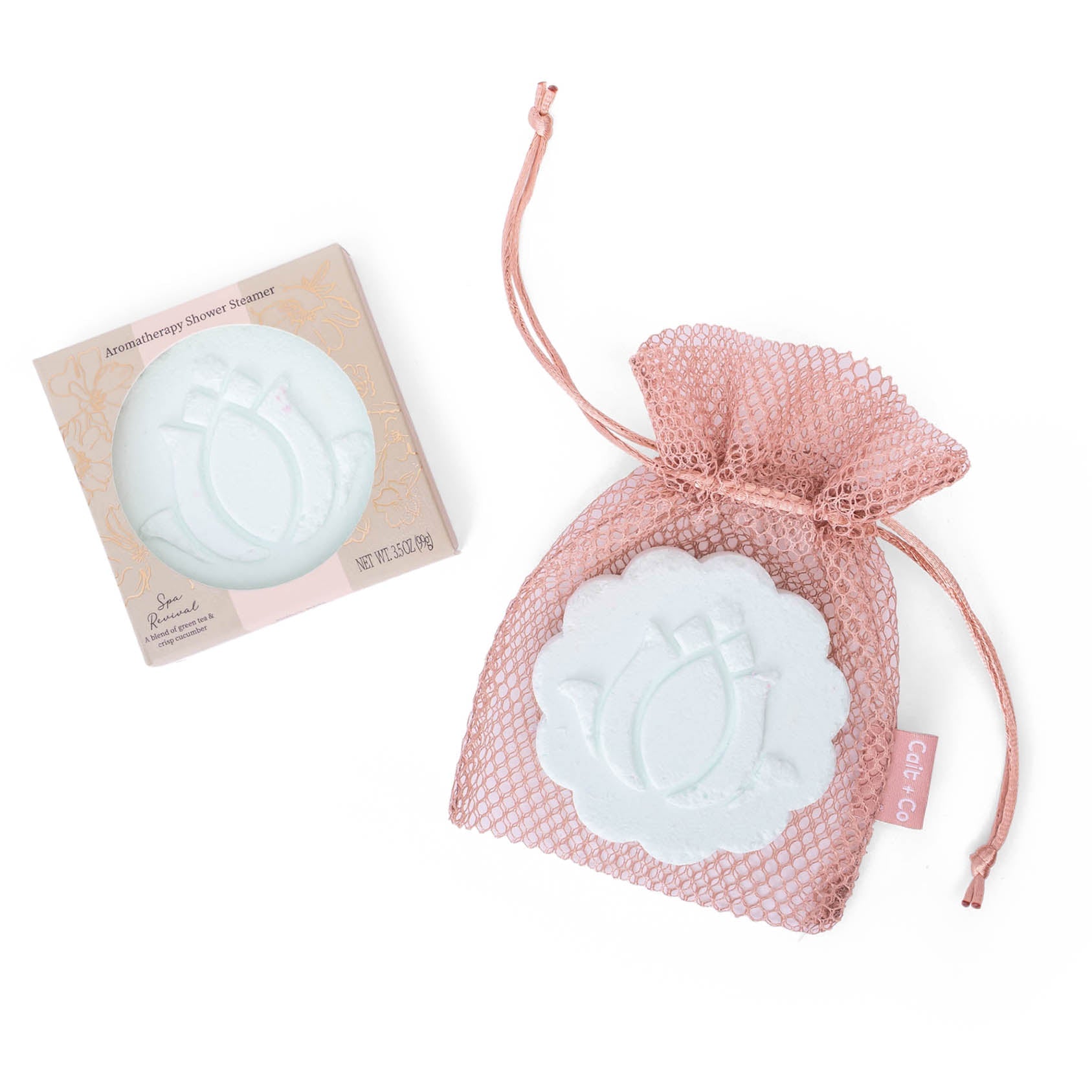 Wild Blossom Shower Steamer - Green Tea & Cucumber